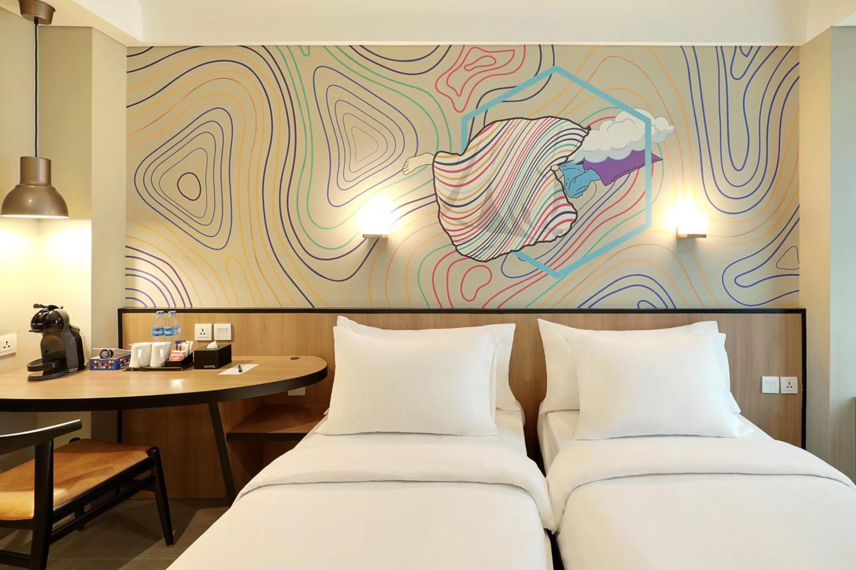 Bed in Swiss-Belinn Wahid Hasyim