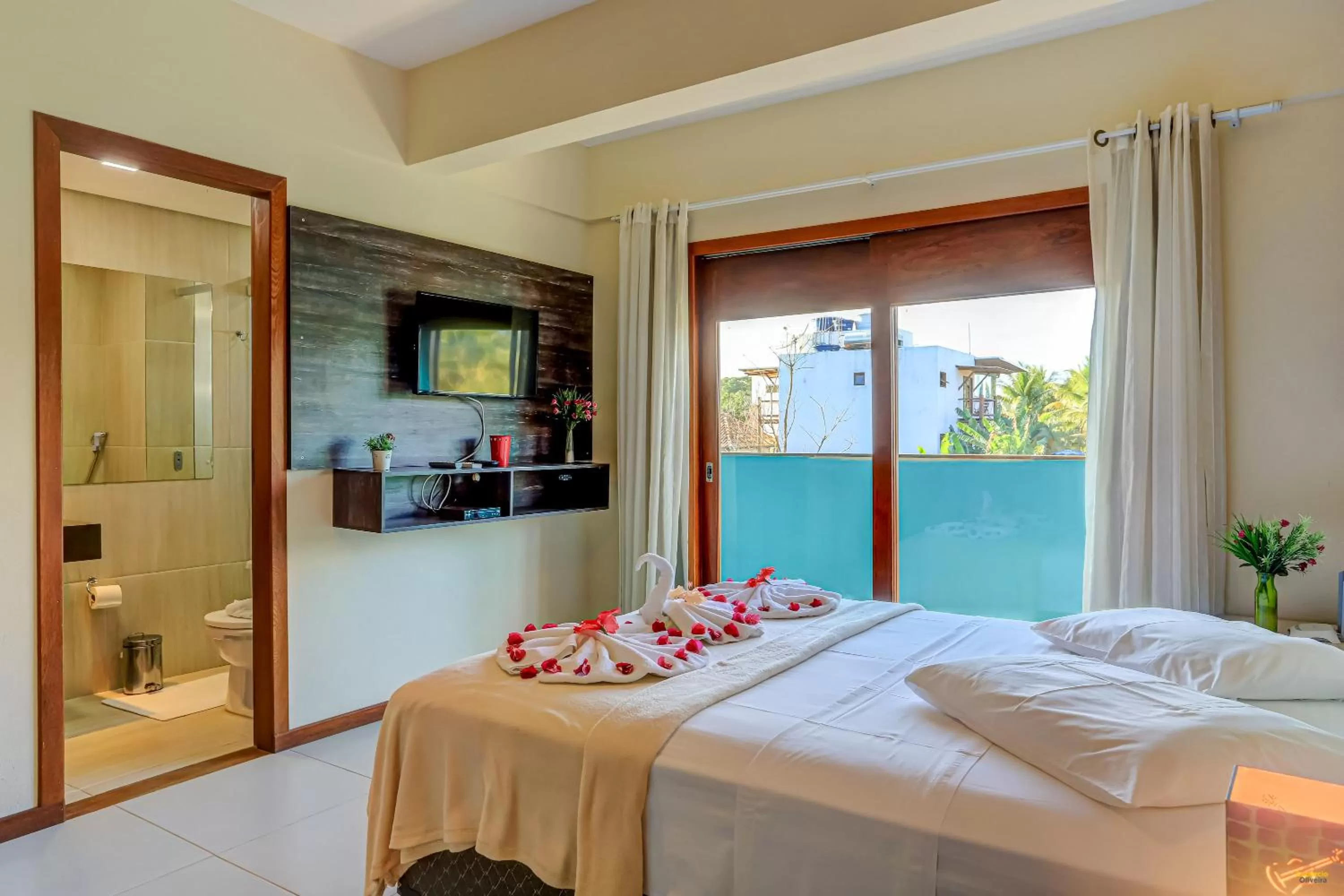 Photo of the whole room in i9 Quixaba Flat