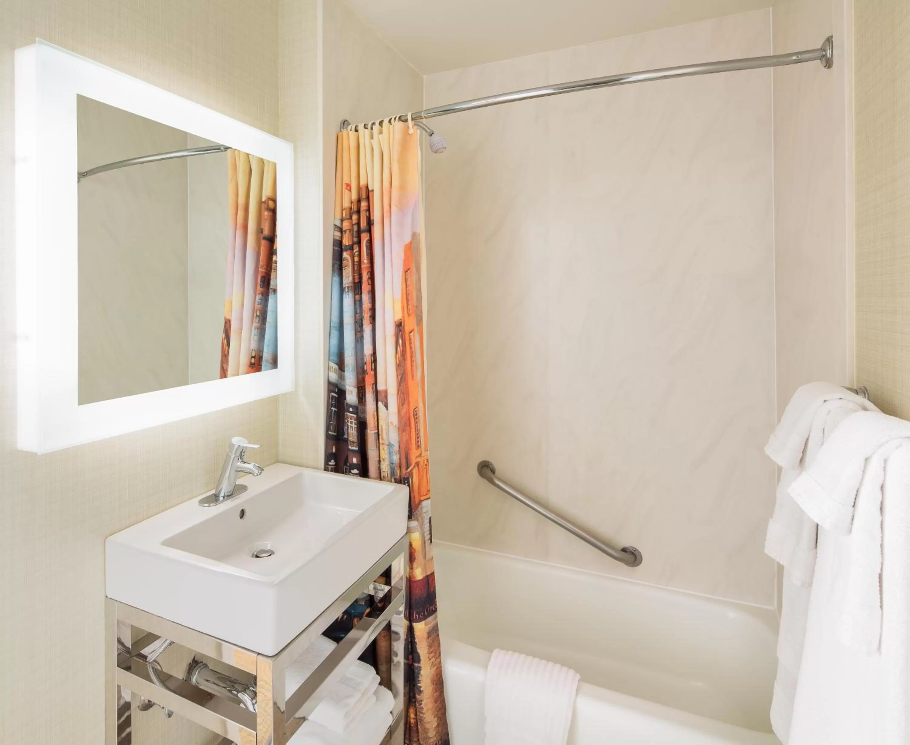 Bathroom in Marines' Memorial Club & Hotel Union Square