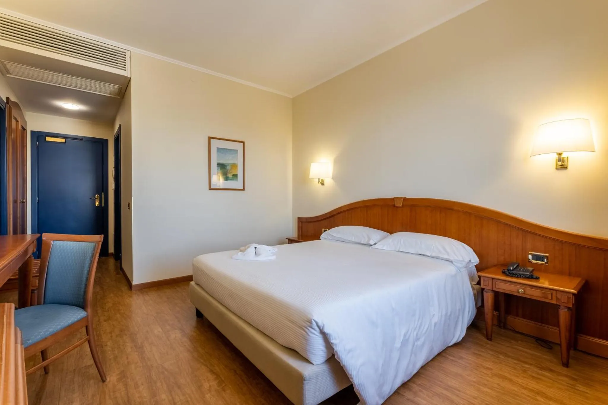 Bed in Hotel President