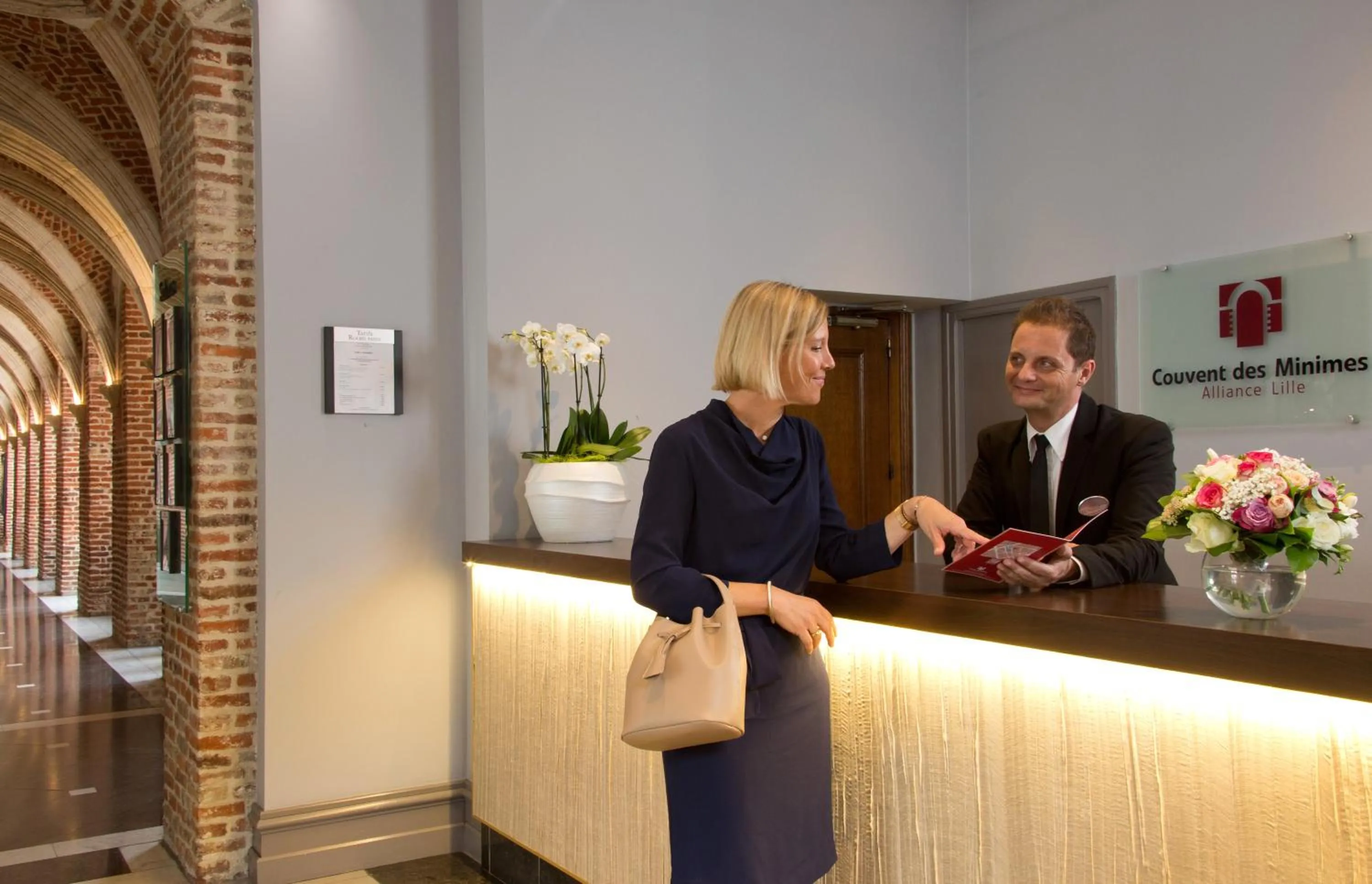 Lobby or reception in Alliance Lille - Couvent Des Minimes