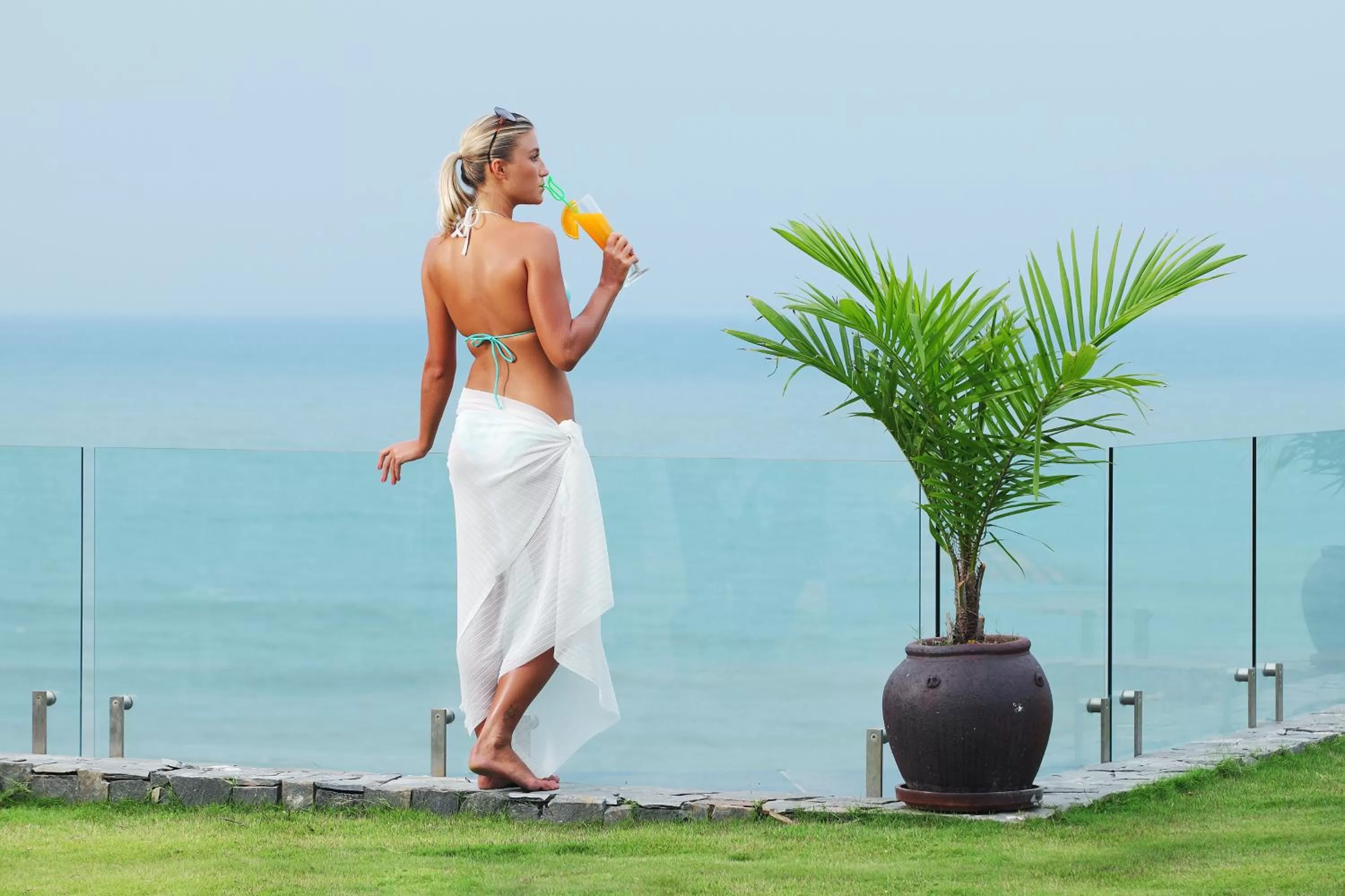 Terra Two-Bedroom with Sea View in The Cliff Resort & Residences