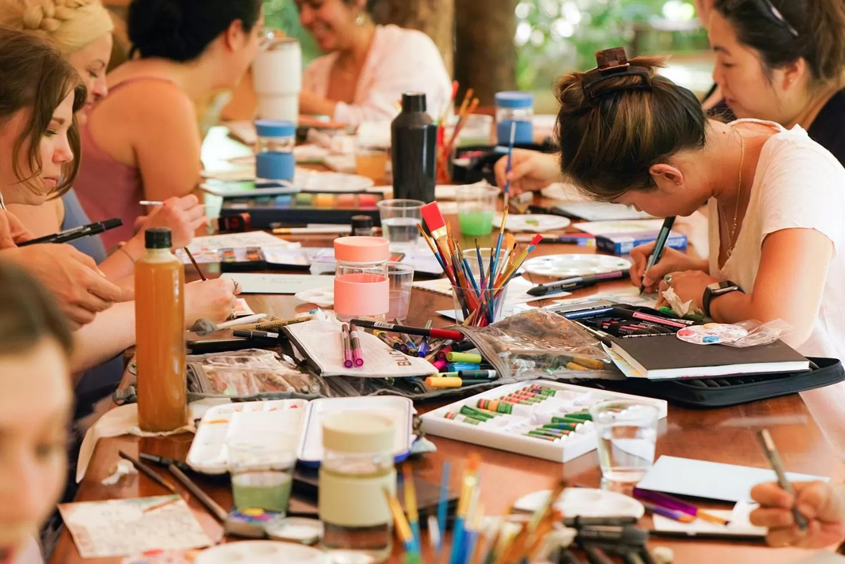 People in Hotel Holistika Tulum