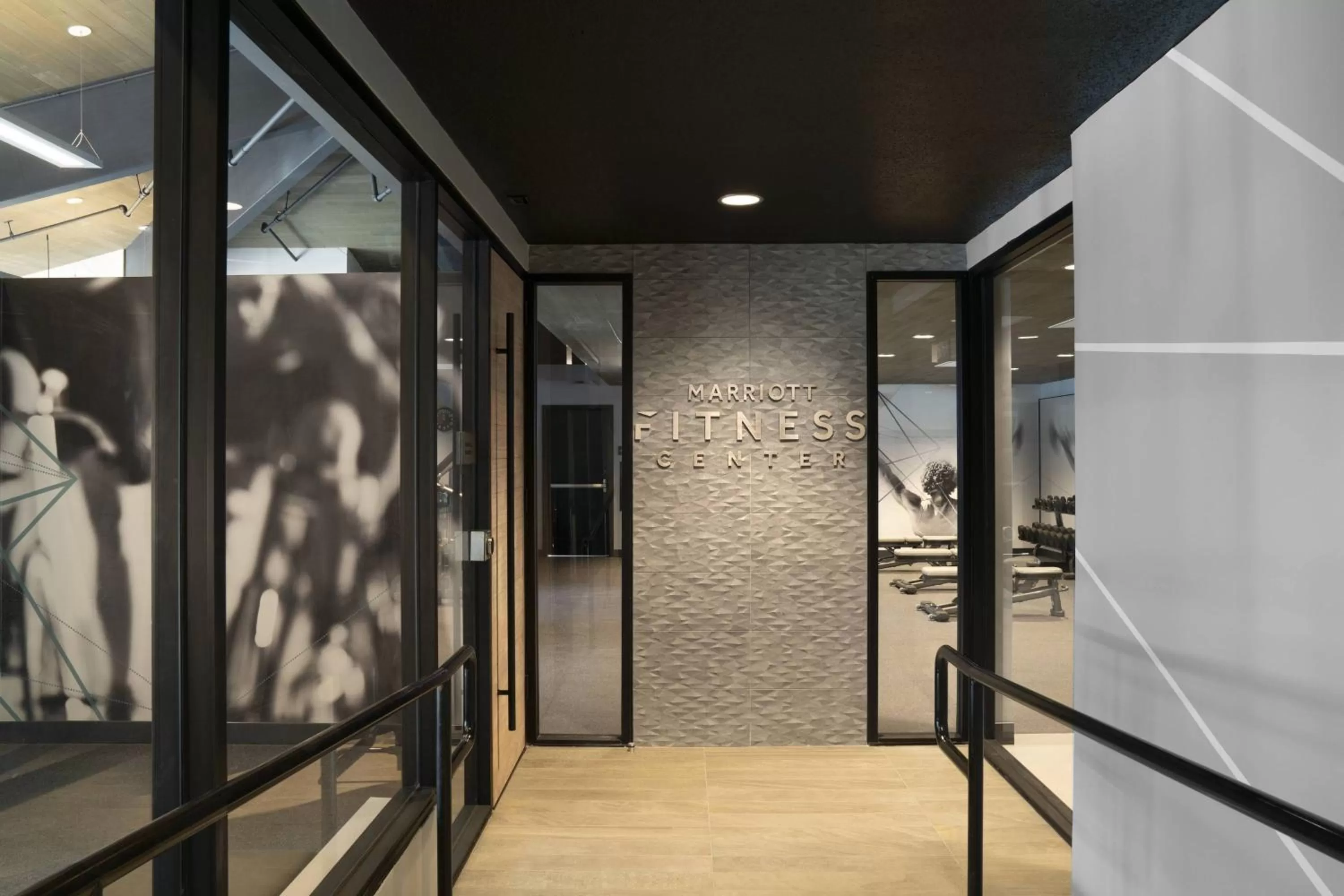 Fitness centre/facilities in Santa Clara Marriott