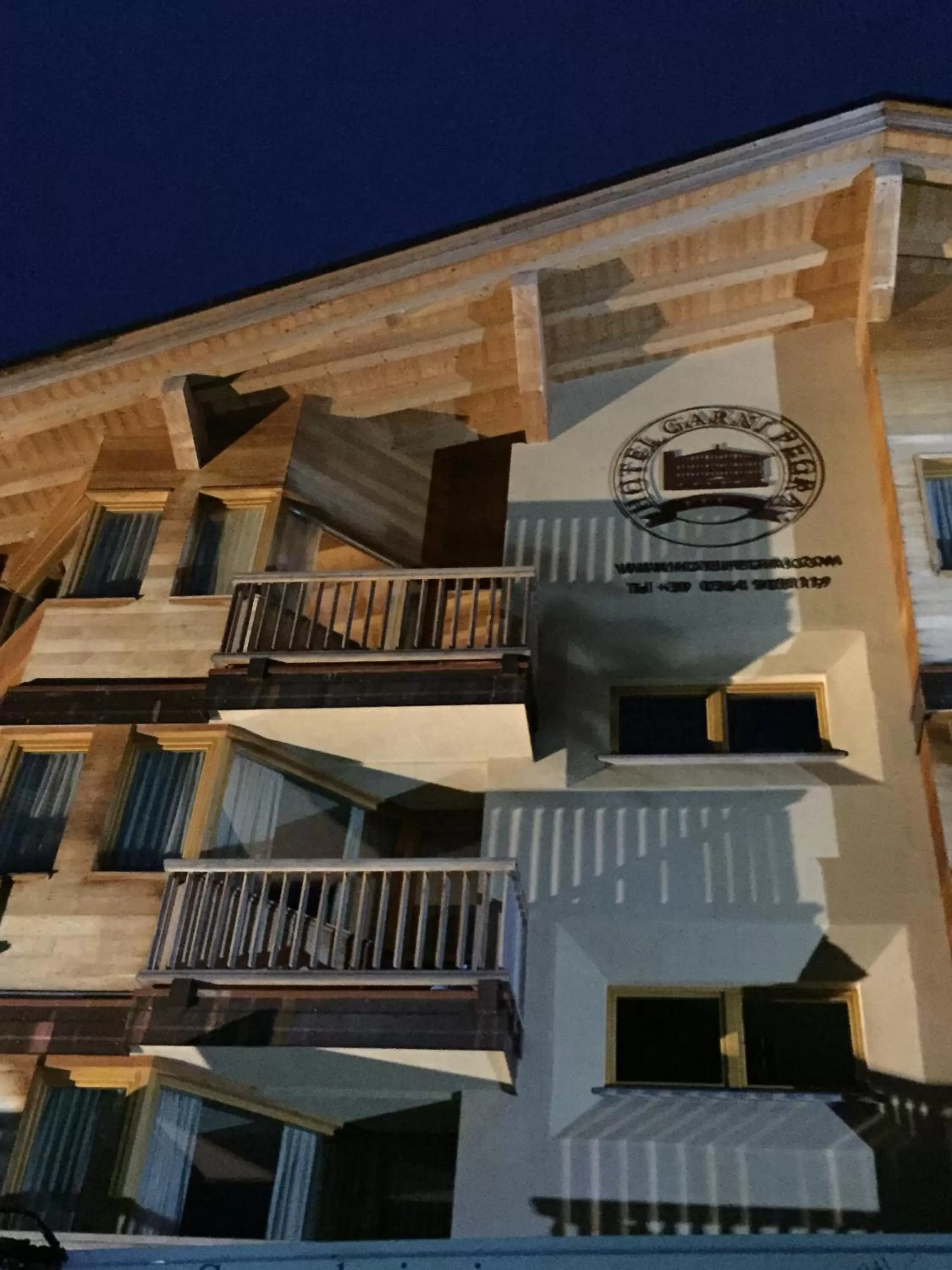 Property building in Hotel Garni Pegrà