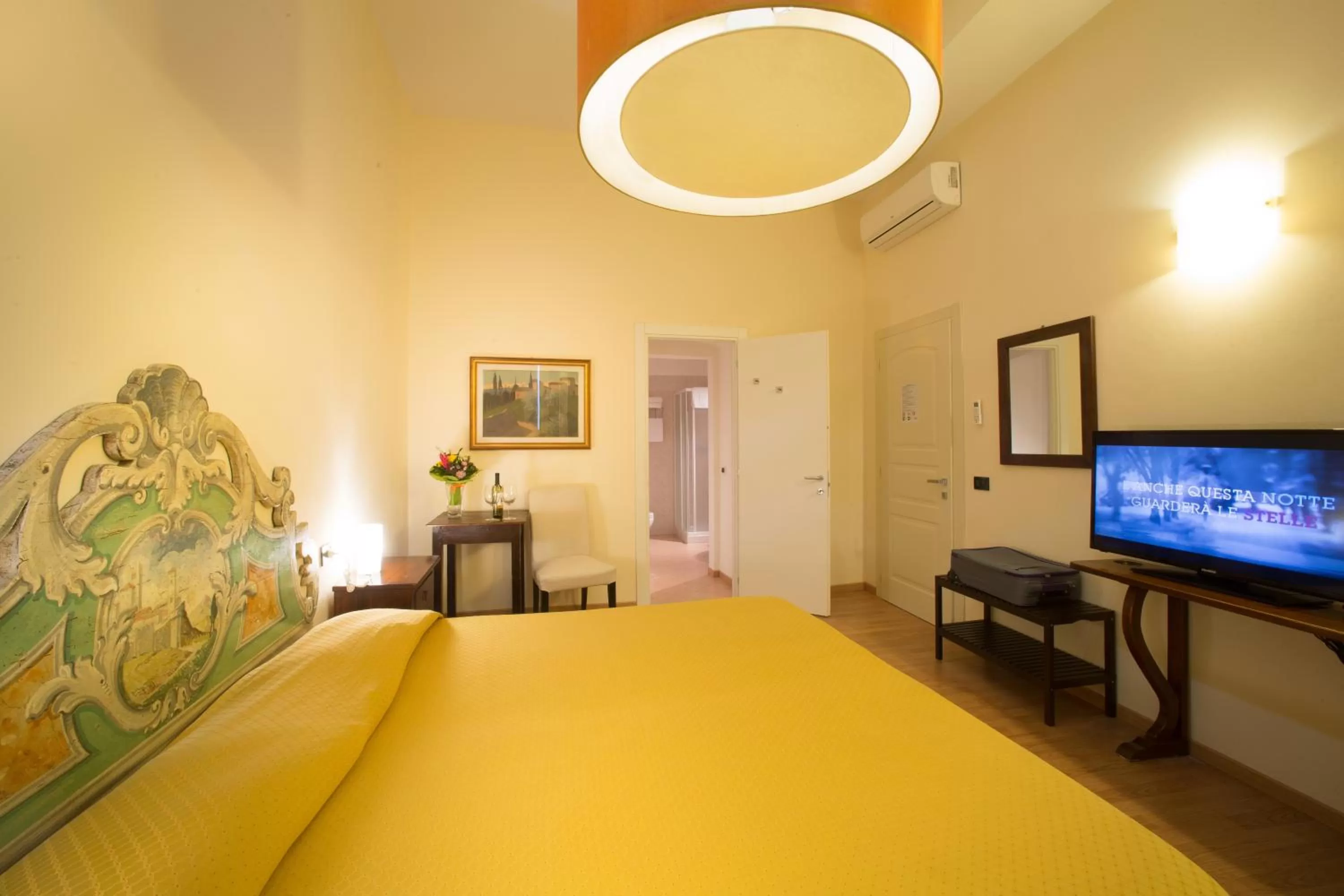 Bedroom, Bed in Locanda Orchidea