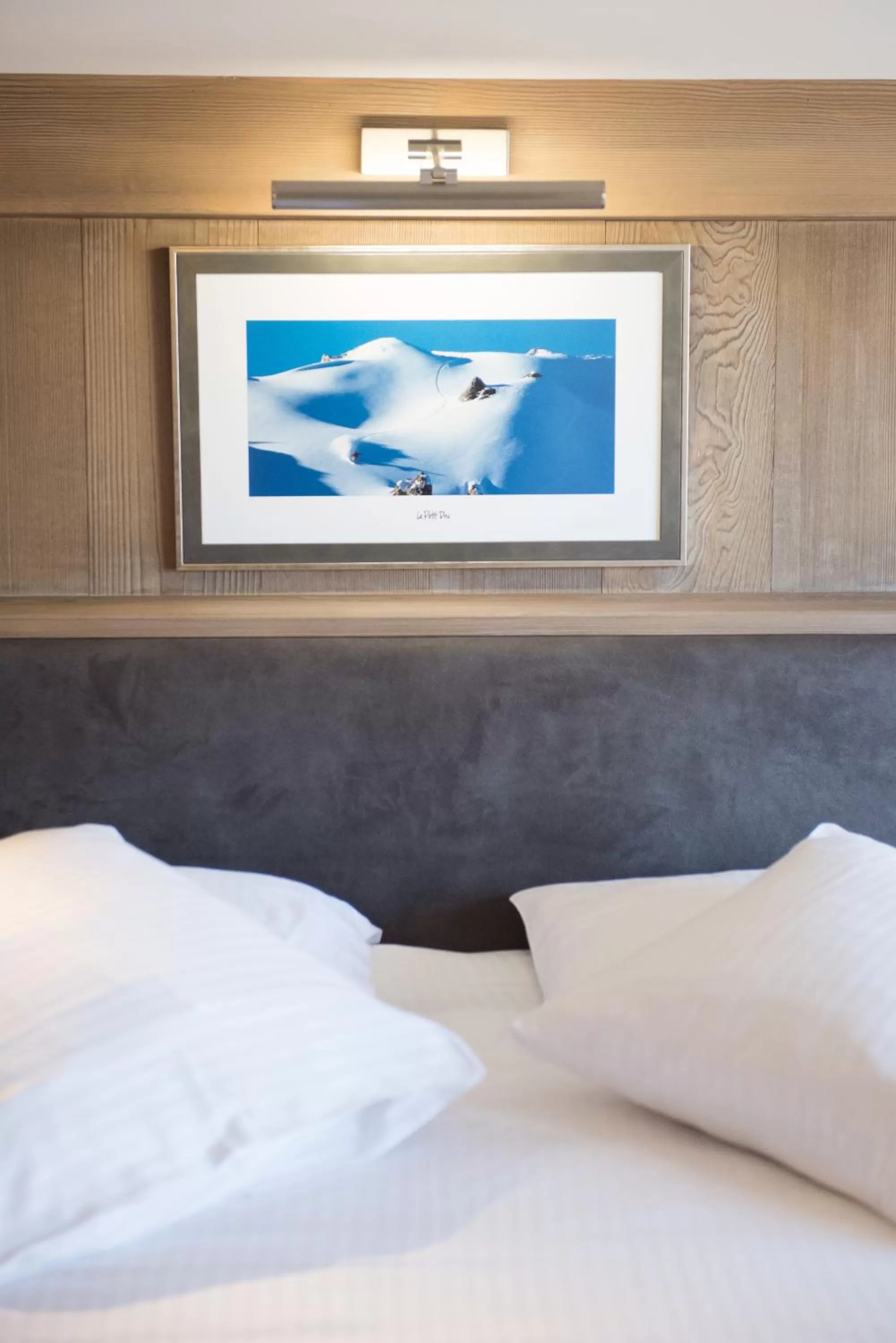 Bed in Hotel le Petit Dru