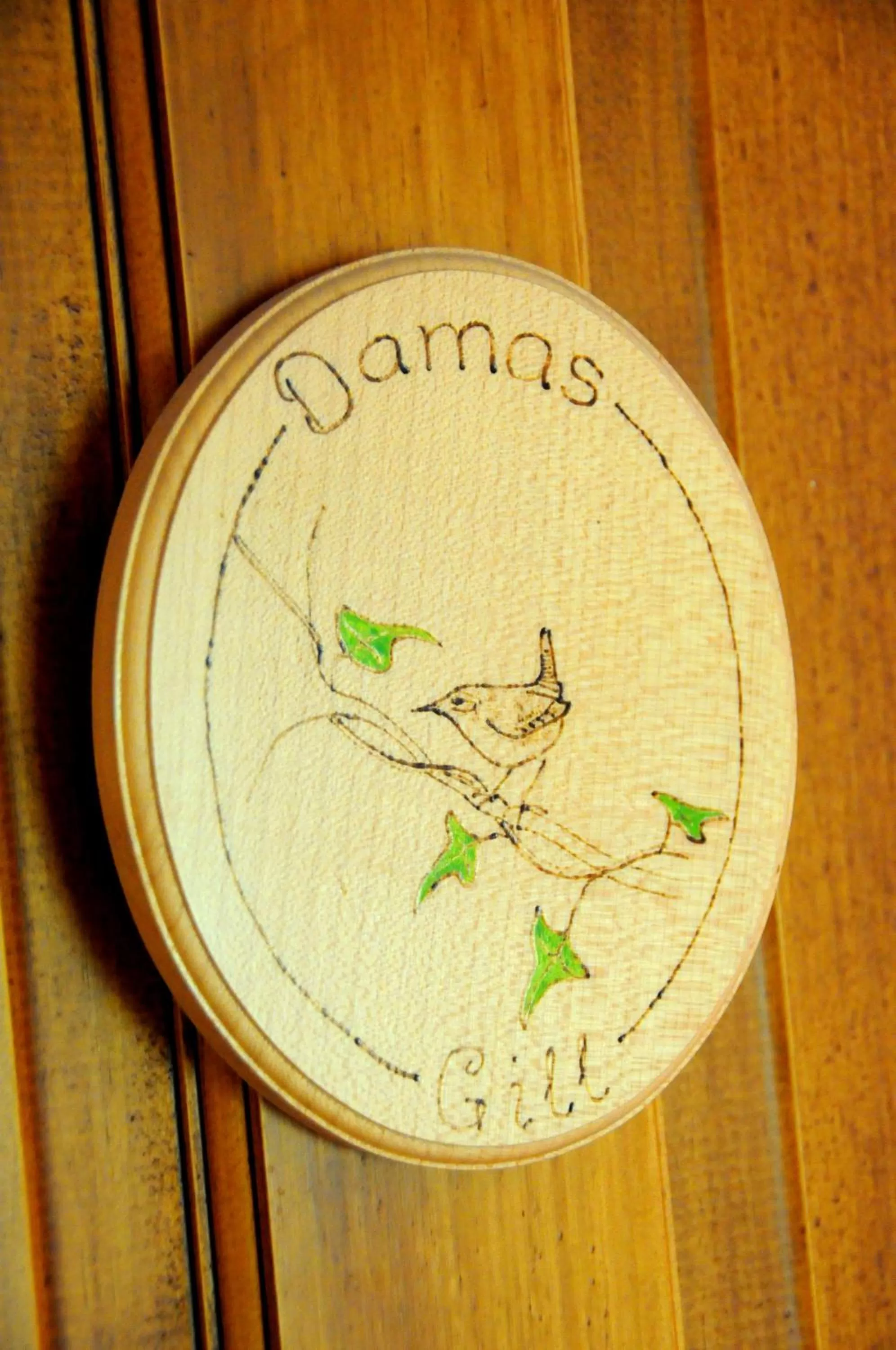 Decorative detail in Green Bank Farmhouse