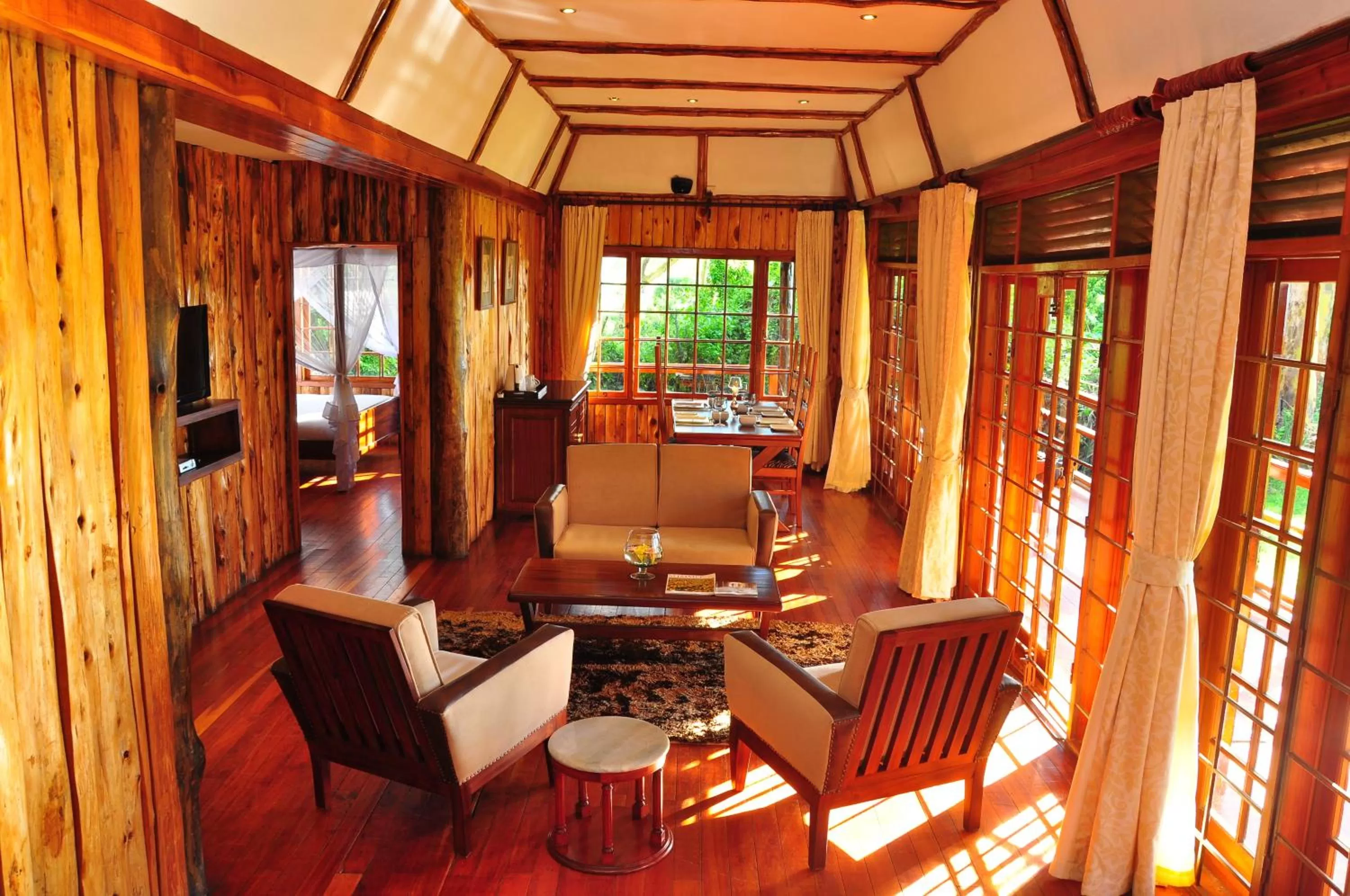 Living room in Muthu Lake Naivasha Country Club, Naivasha