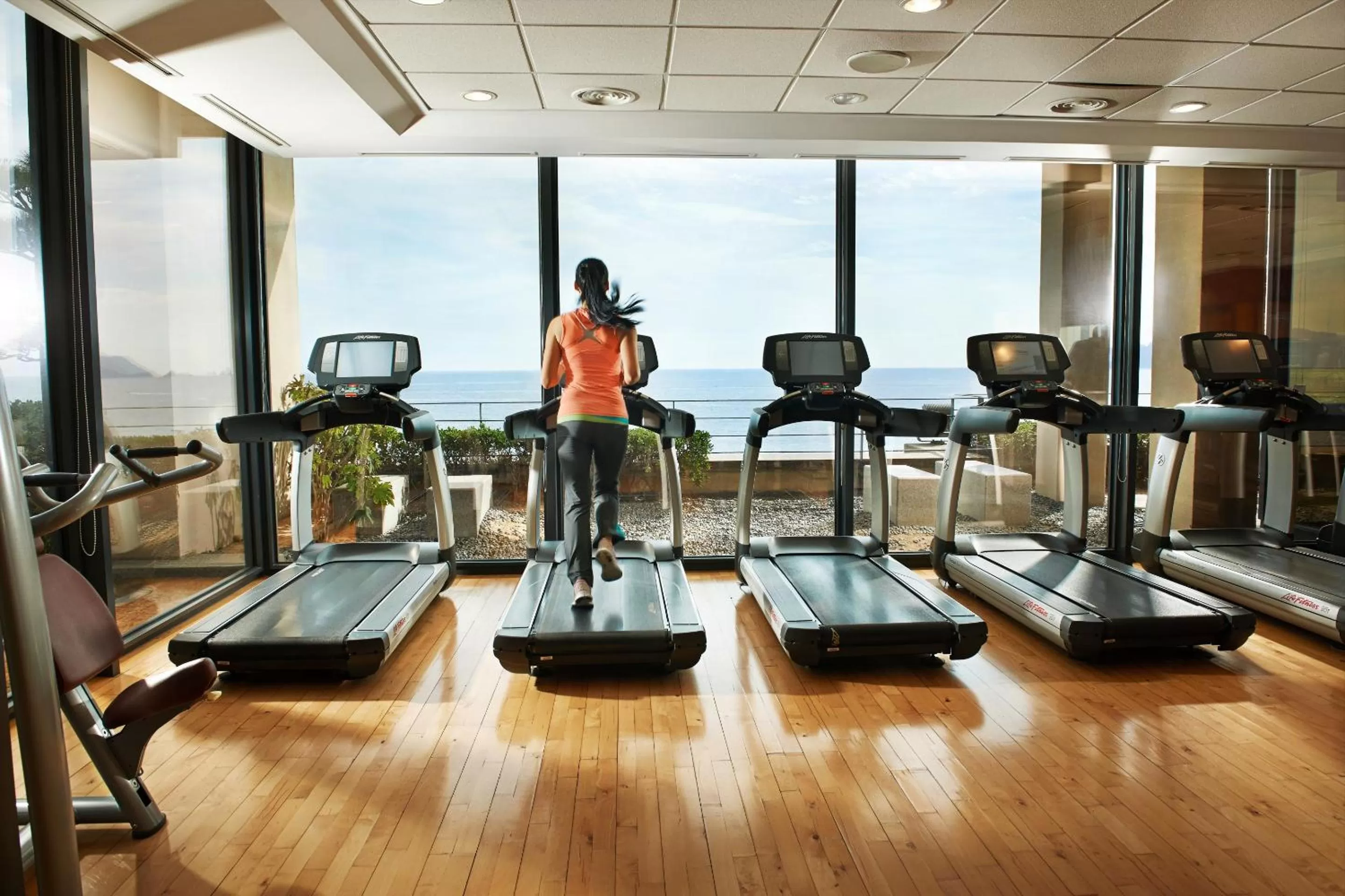 Fitness centre/facilities in Paradise Hotel Busan