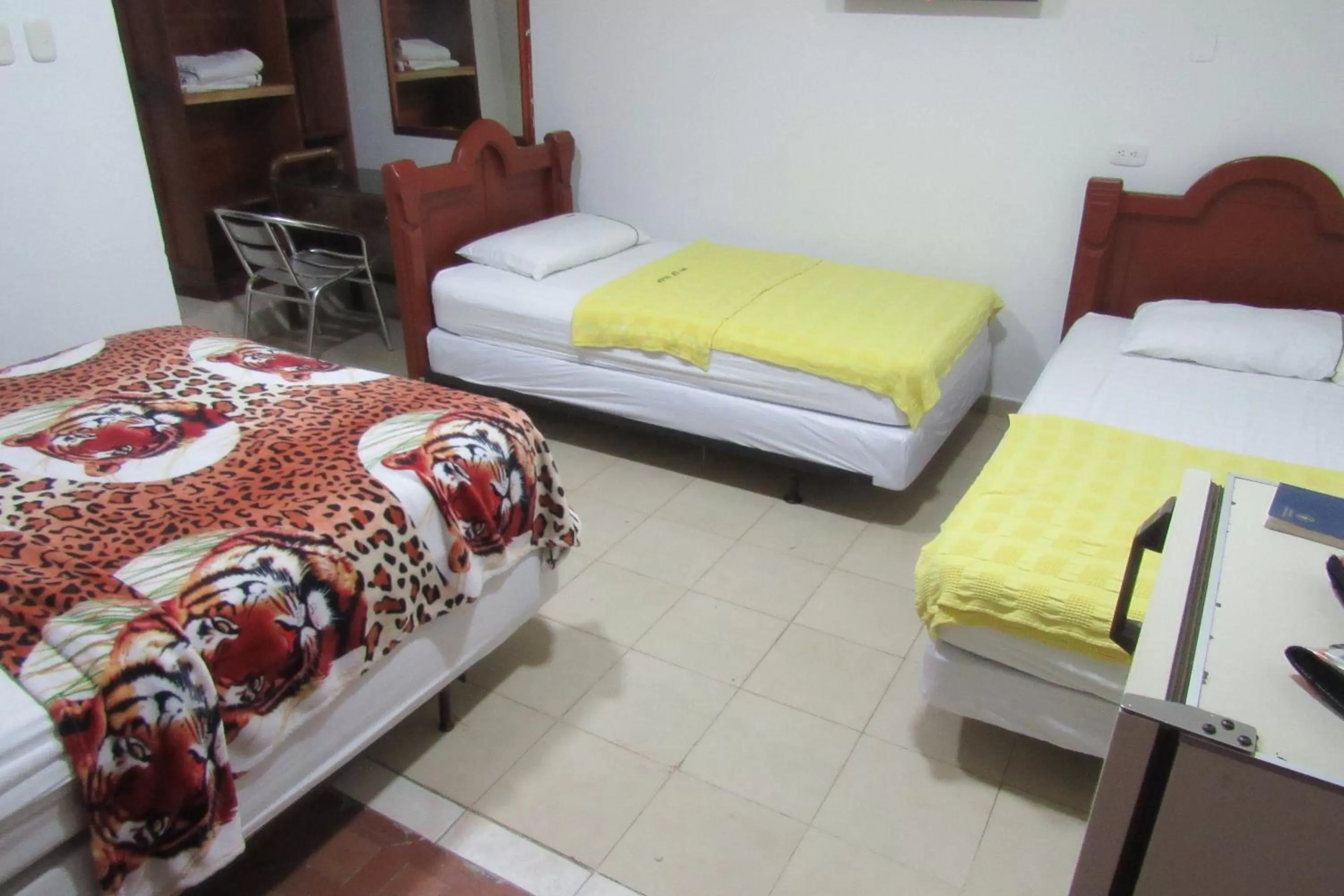 Bed in Hotel Nuevo Tio