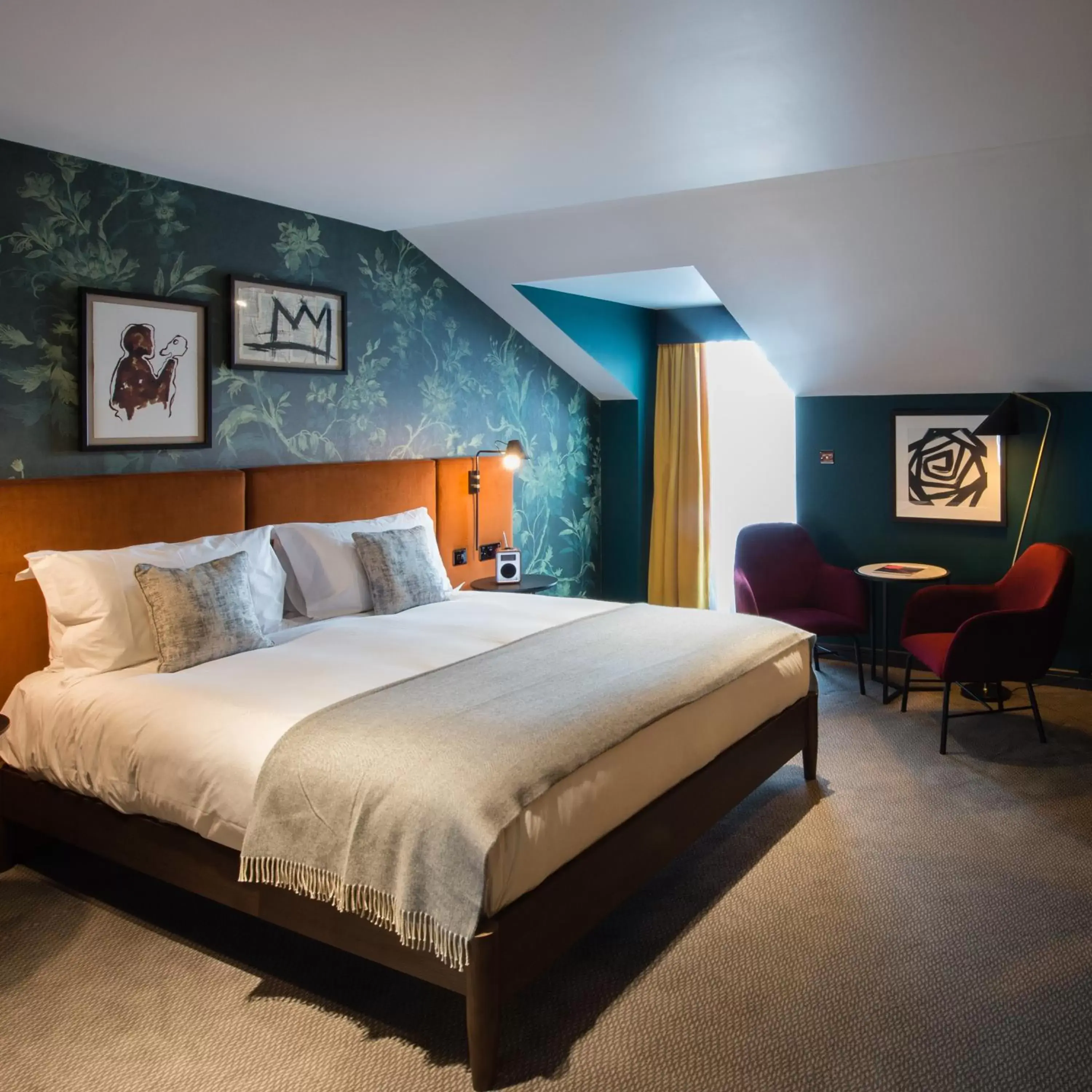 Deluxe Balcony Double in Hotel Du Vin Stratford Deluxe Balcony Double in Hotel Du Vin Stratford