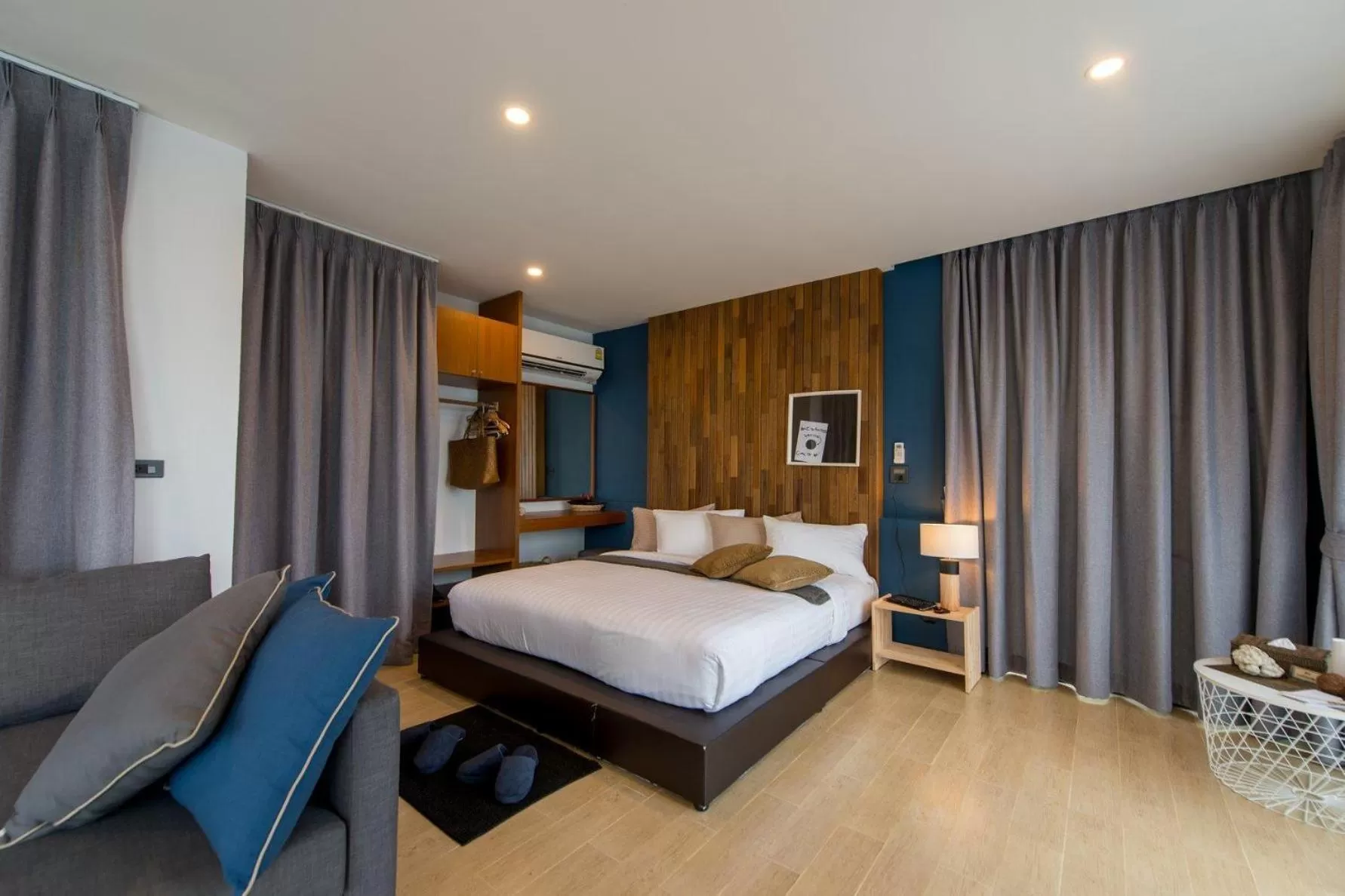 Bedroom, Bed in Ao Luek Panoramic Pool-SHA Plus