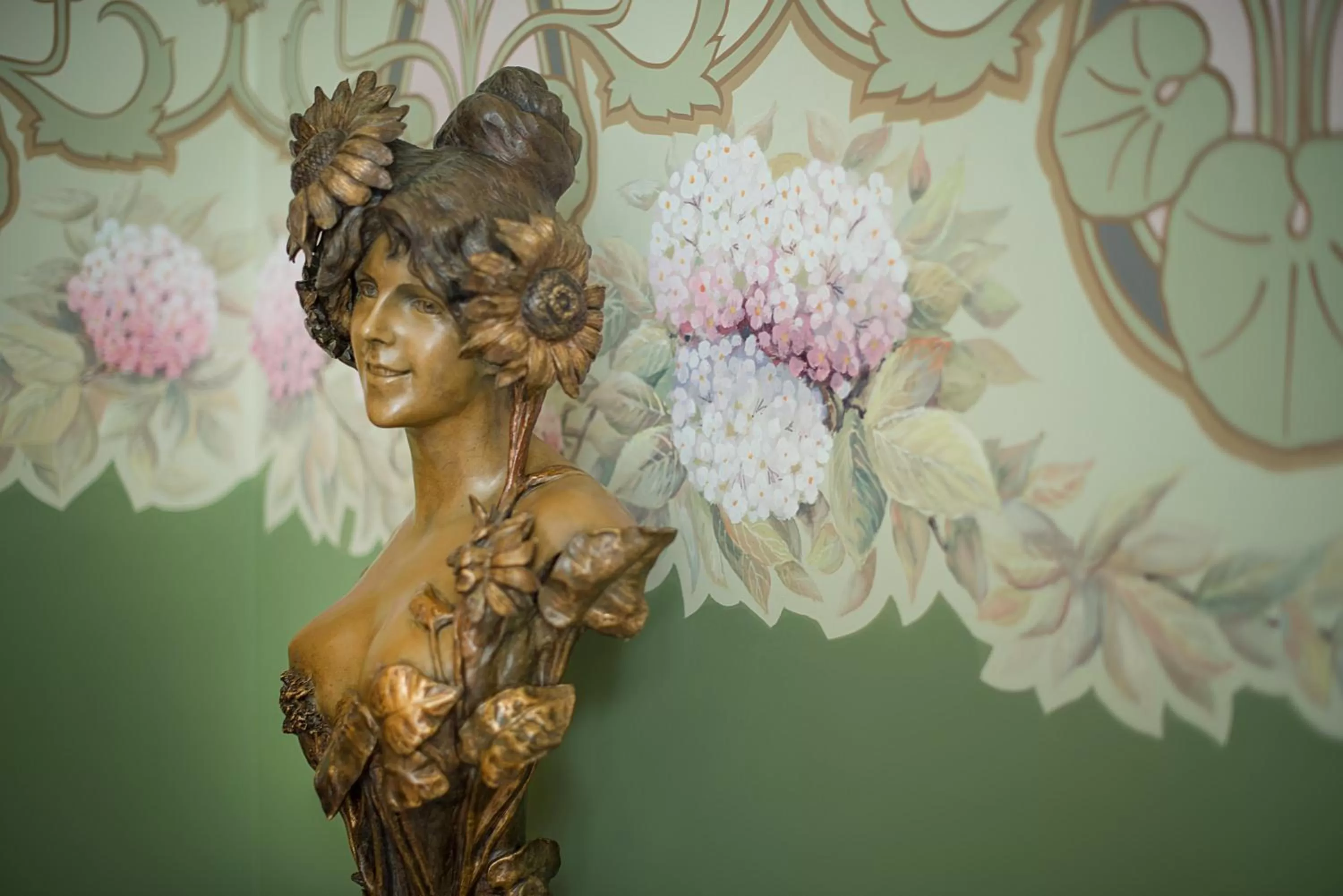 Decorative detail in Hotel Boutique Edelweiss La Garriga