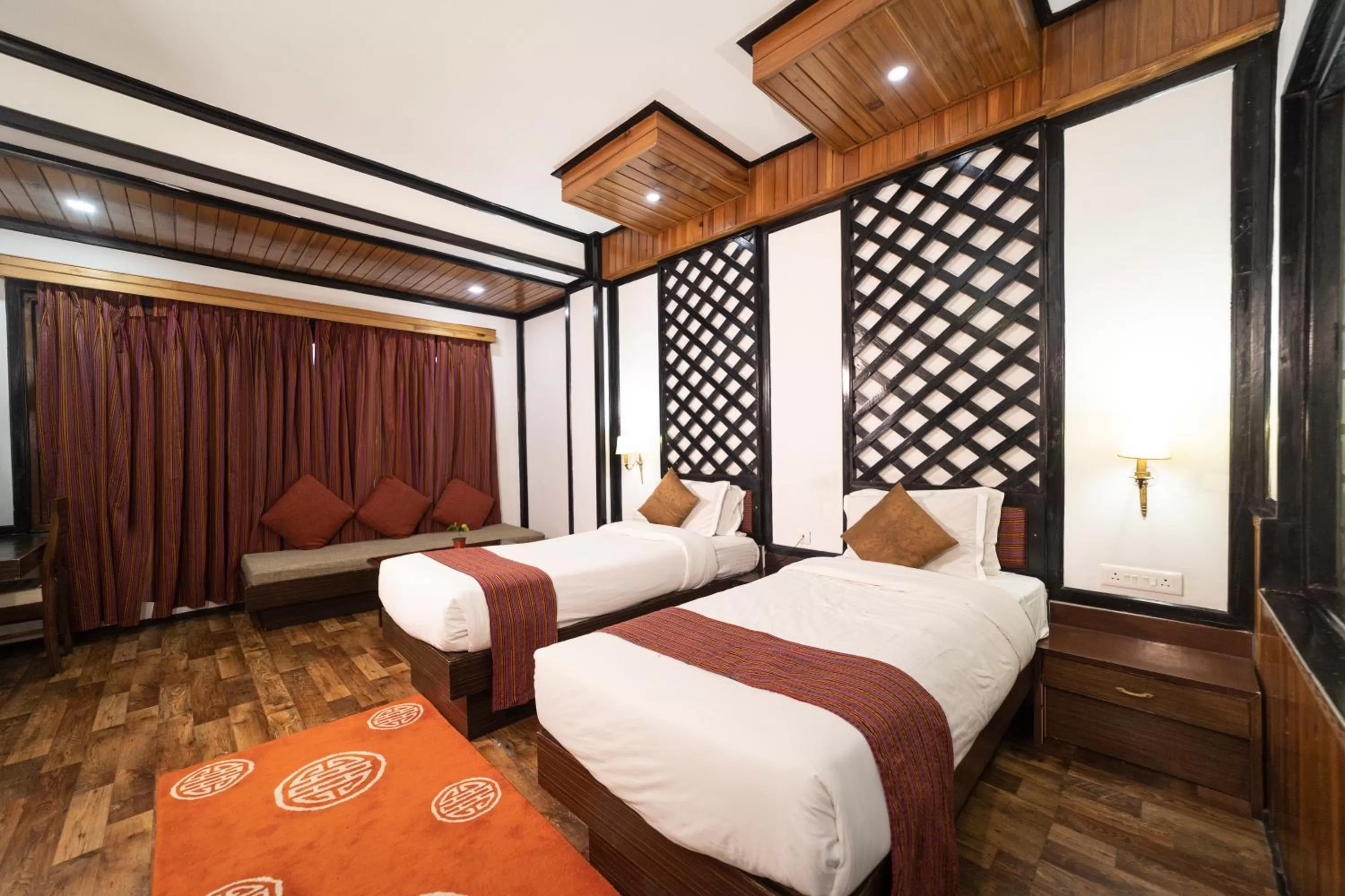 Bed in Yangthang Heritage