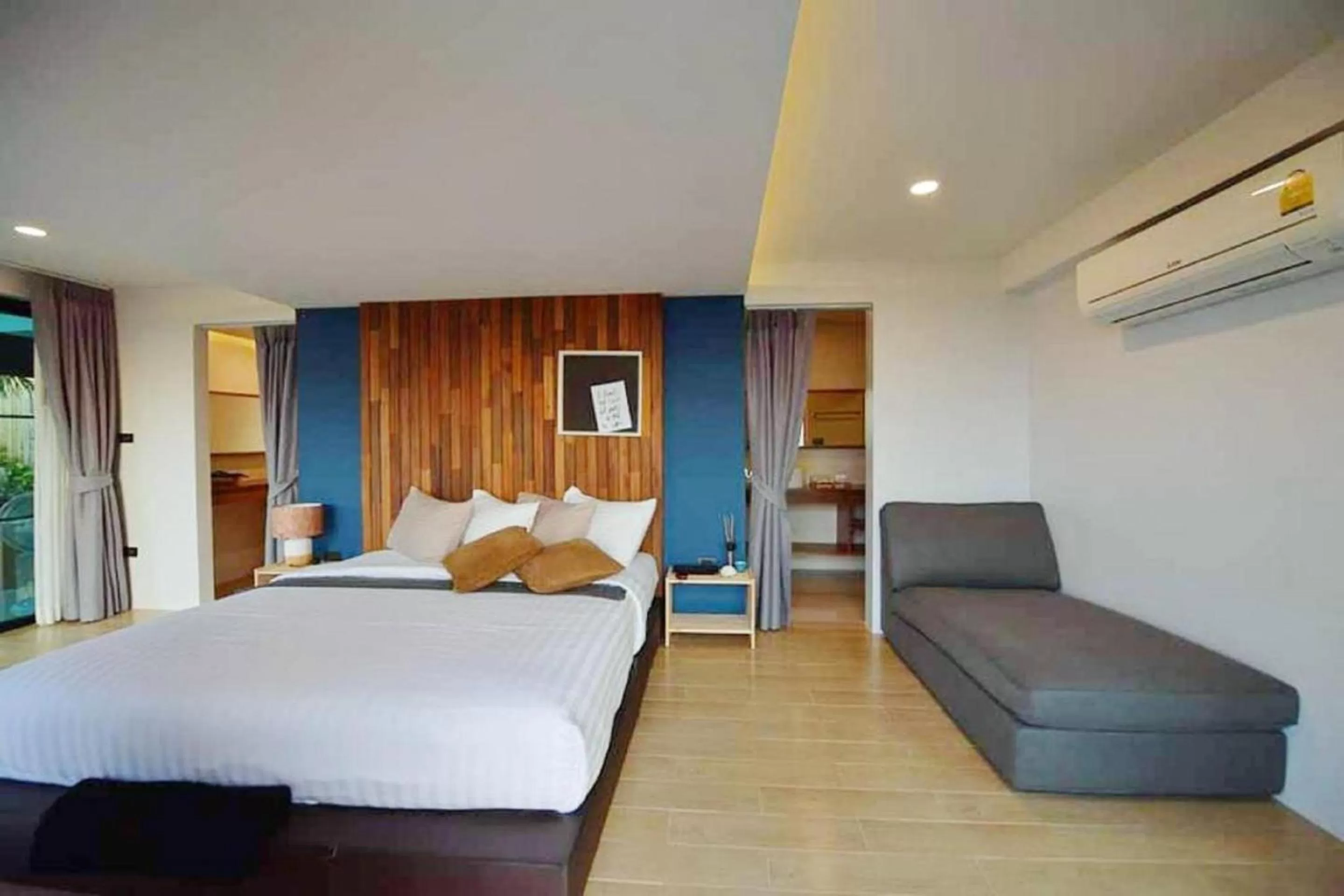 Bed in Ao Luek Panoramic Pool-SHA Plus