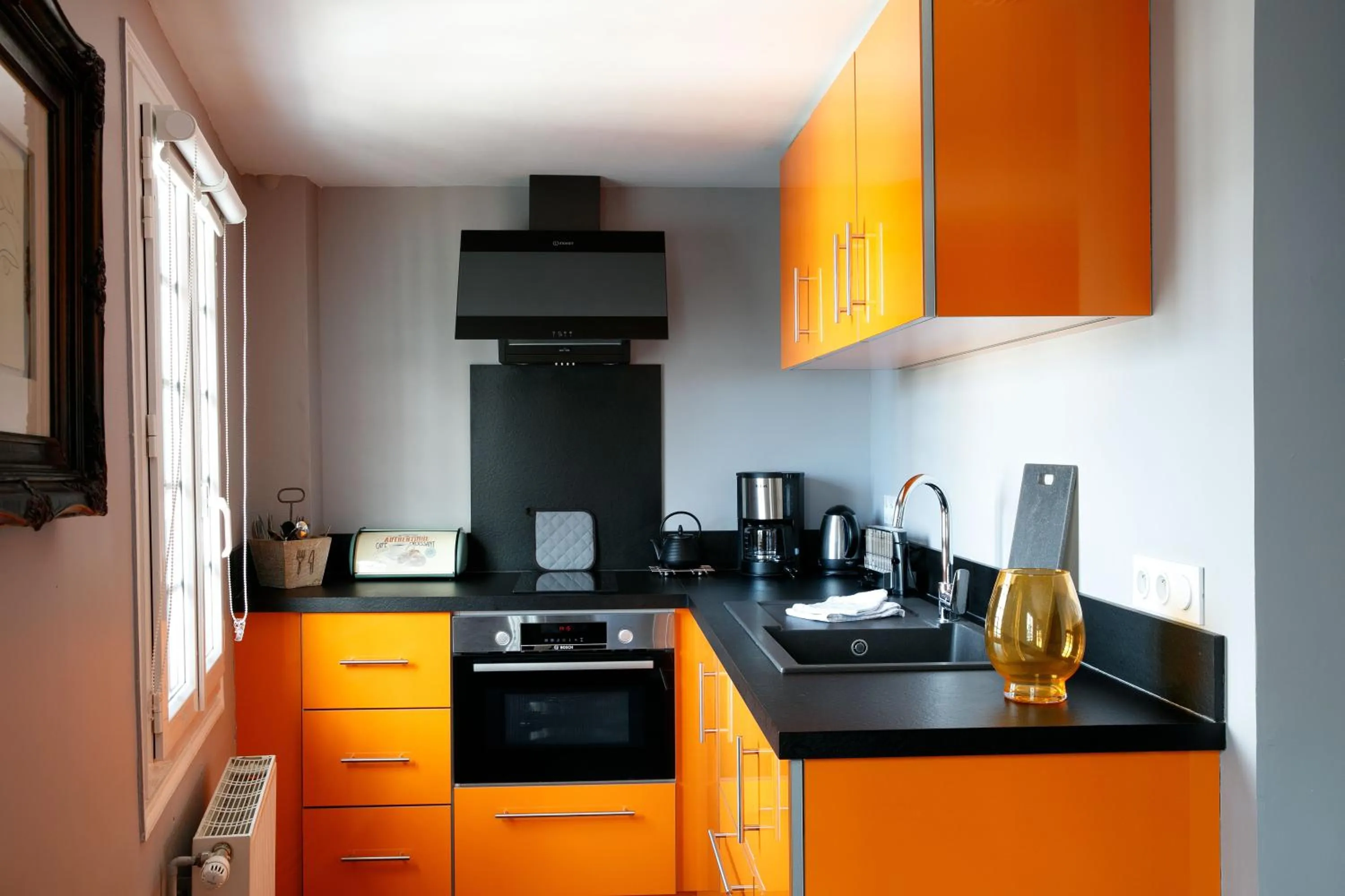 kitchen in Hotel Le Dauphin