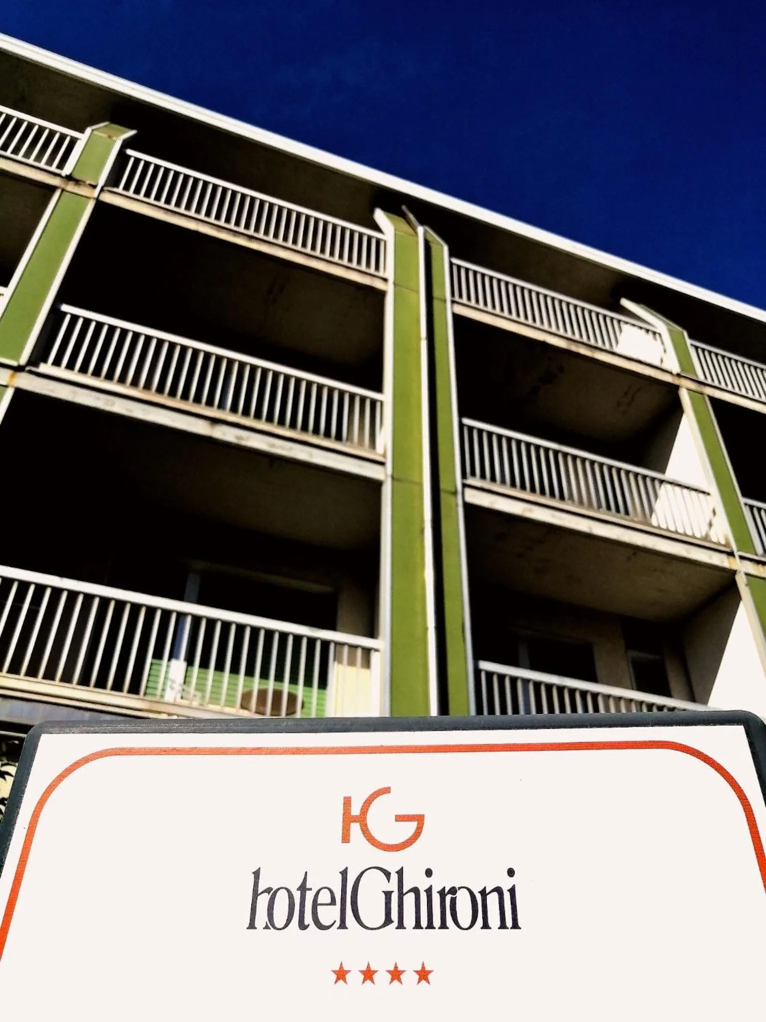 Facade/entrance in Hotel Ghironi