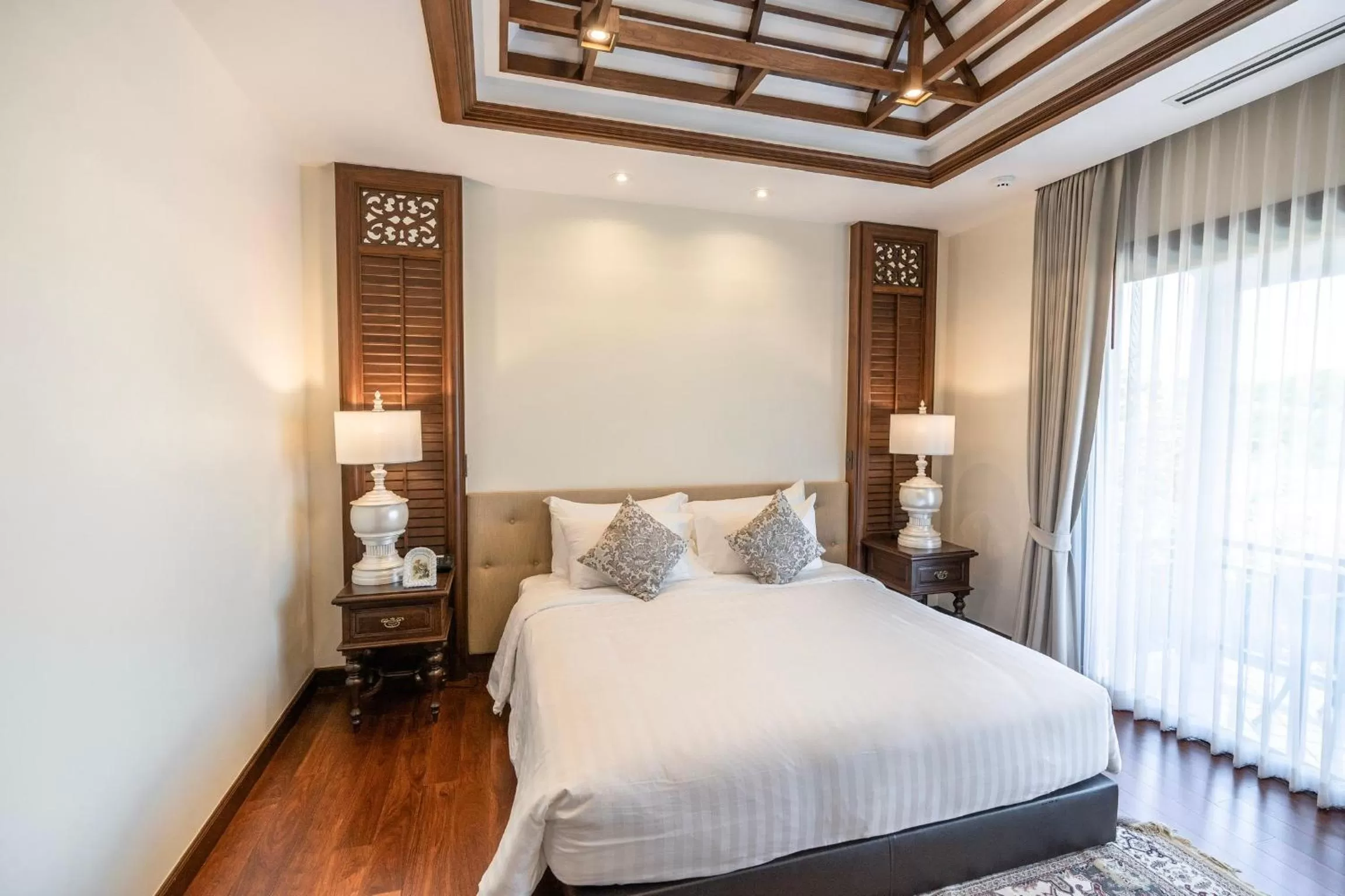 Bed in Content Villa Chiangmai