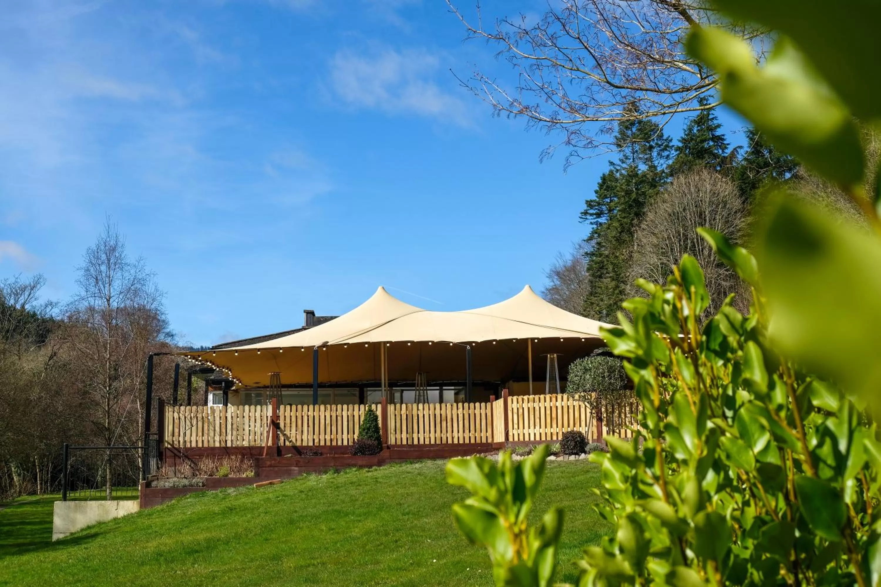 Restaurant/places to eat in The Lodge at Woodenbridge