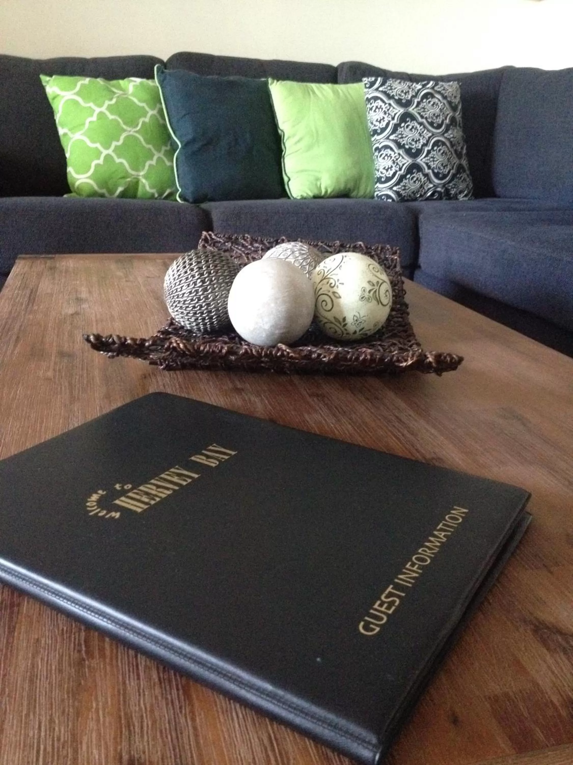 Decorative detail in Shelly Bay Resort