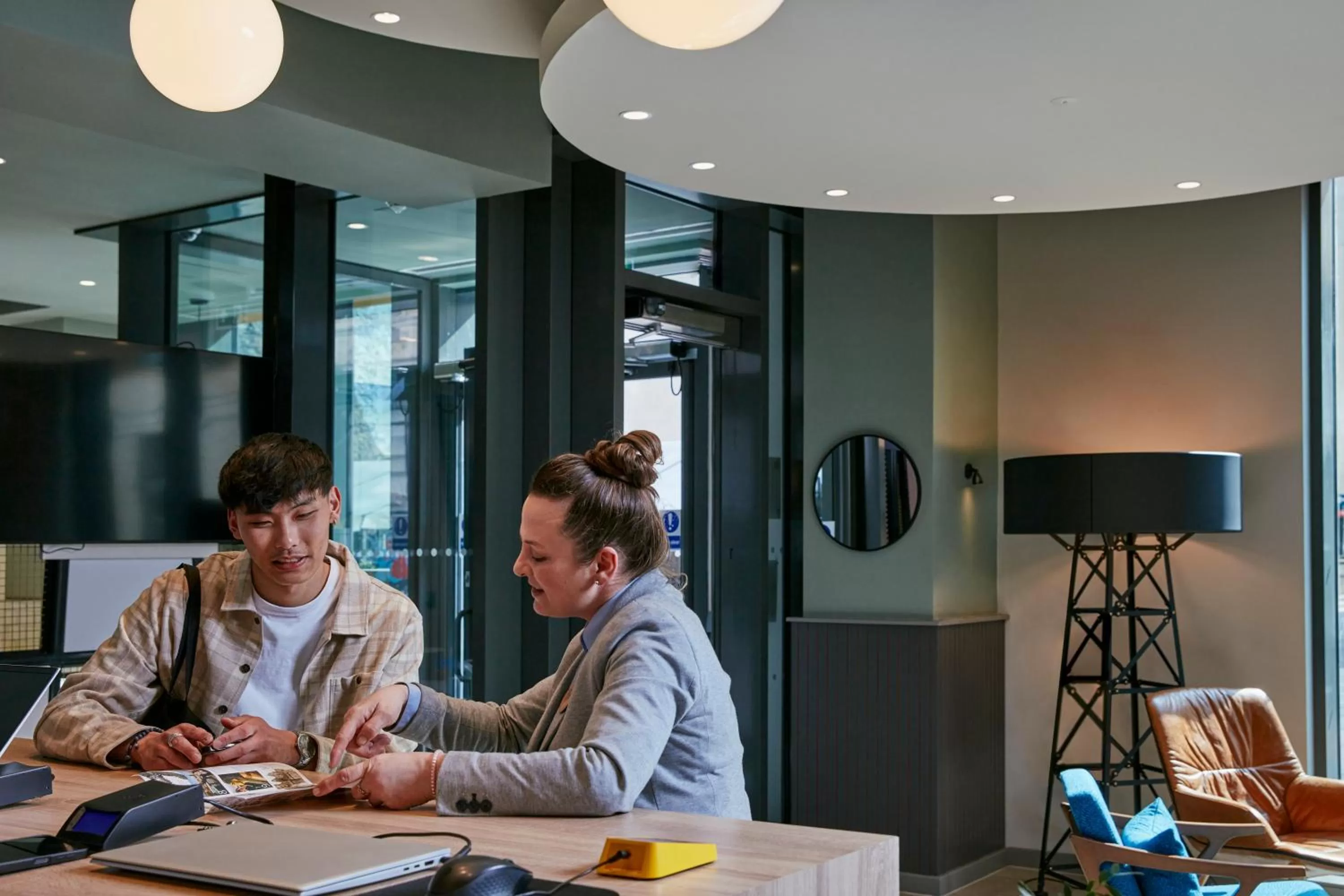 Lobby or reception in Aparthotel Adagio Glasgow Central