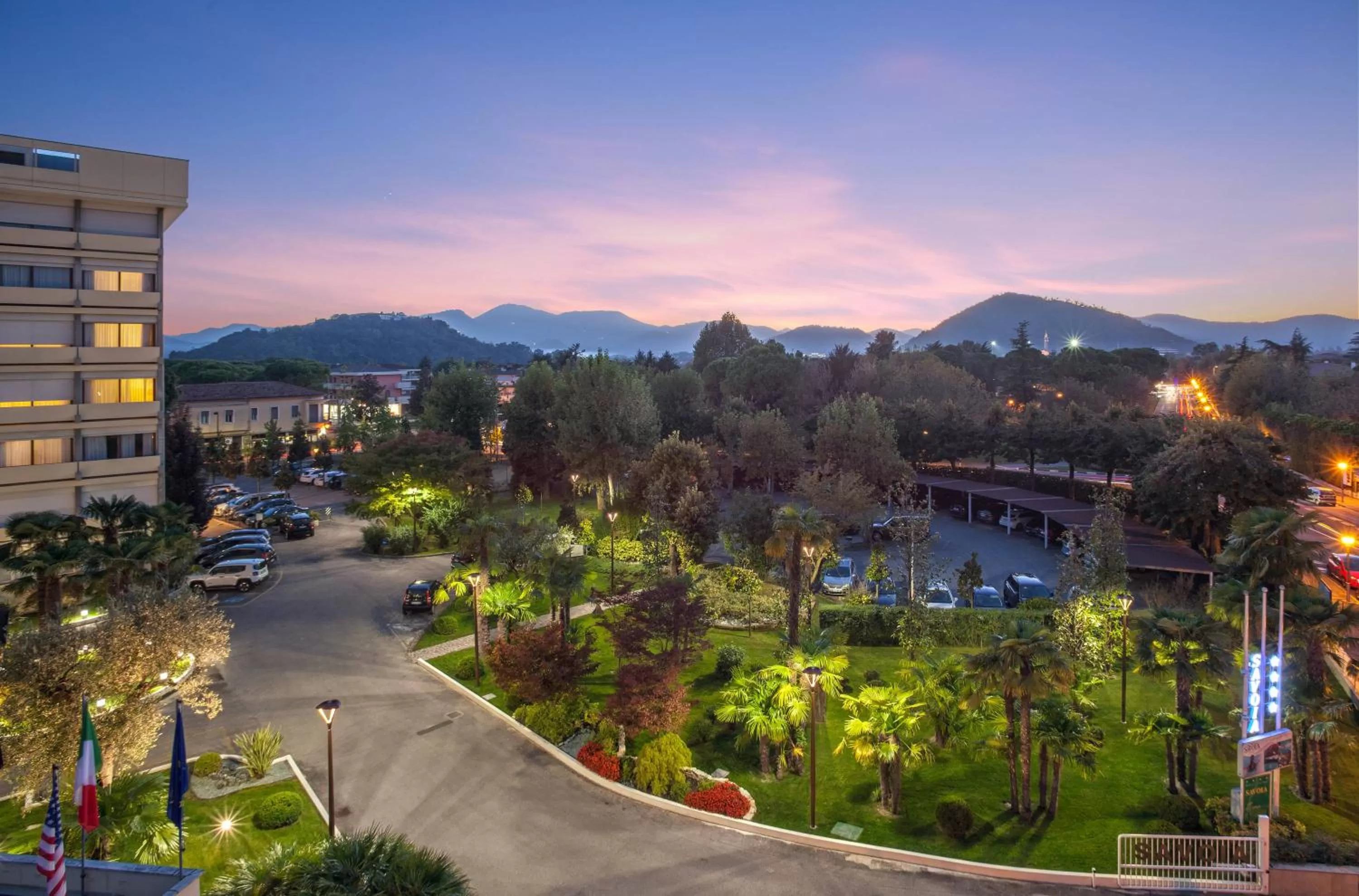 Garden in Hotel Savoia Thermae & SPA