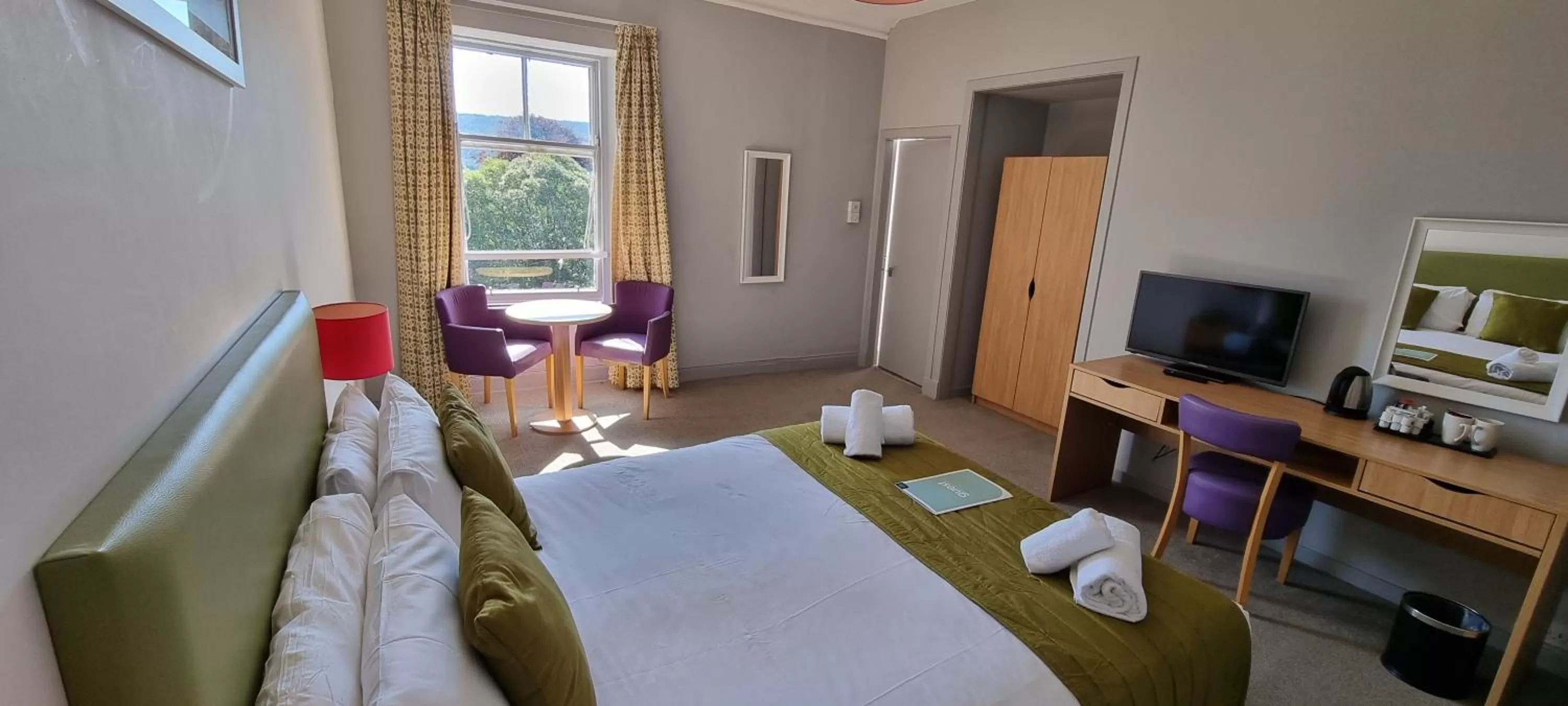 Bedroom, Bed in The Pitlochry Hydro Hotel