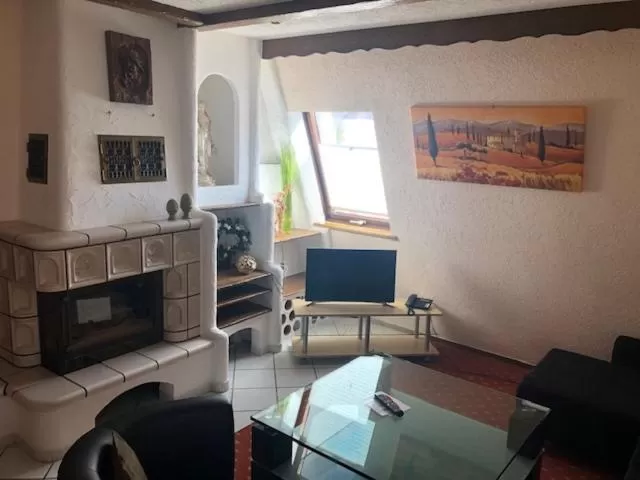 Seating area in Hotel Restaurant Zum Schwan