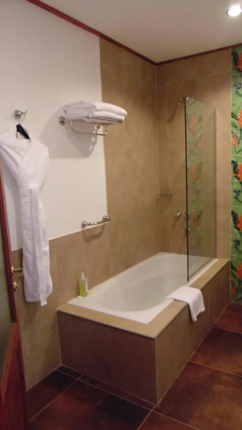 Shower in El Pueblito Iguazú