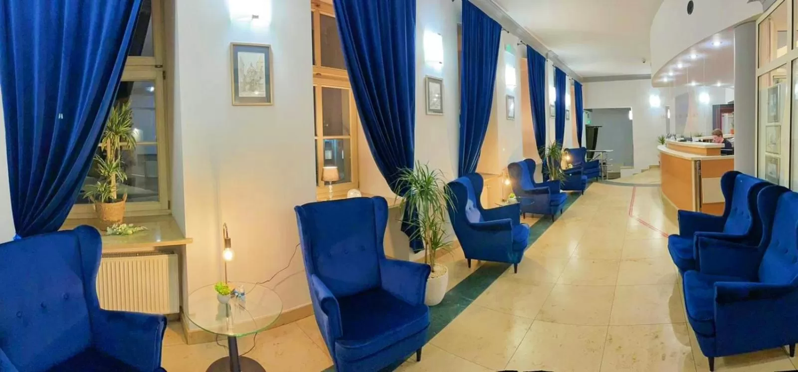 Lobby or reception in Great Polonia Wrocław Tumski