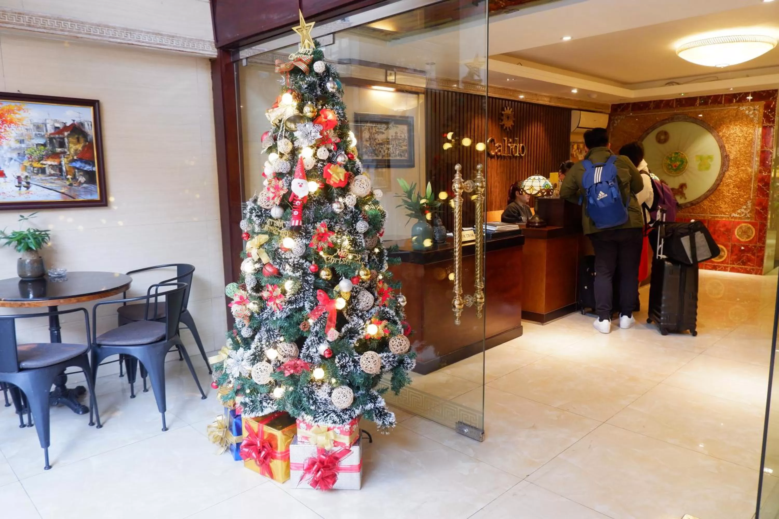 Lobby or reception in HaNoi Calido Hotel