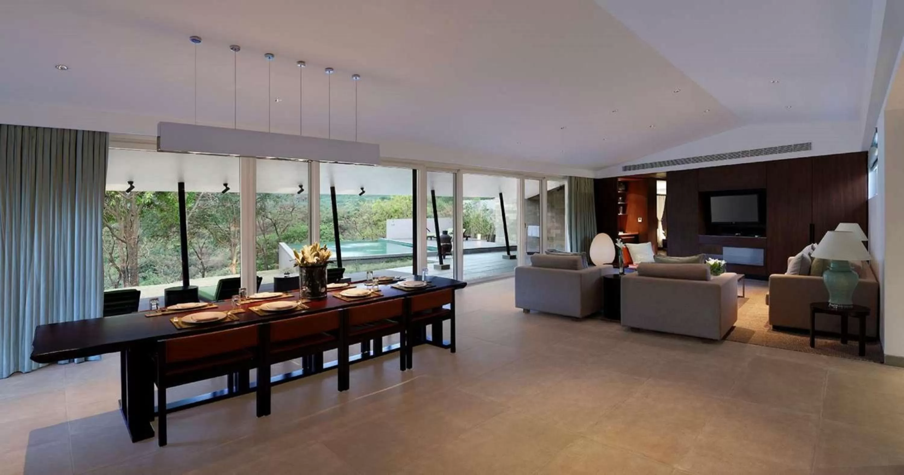 Living room in Dharana at Shillim All Inclusive Luxury Wellness Retreat