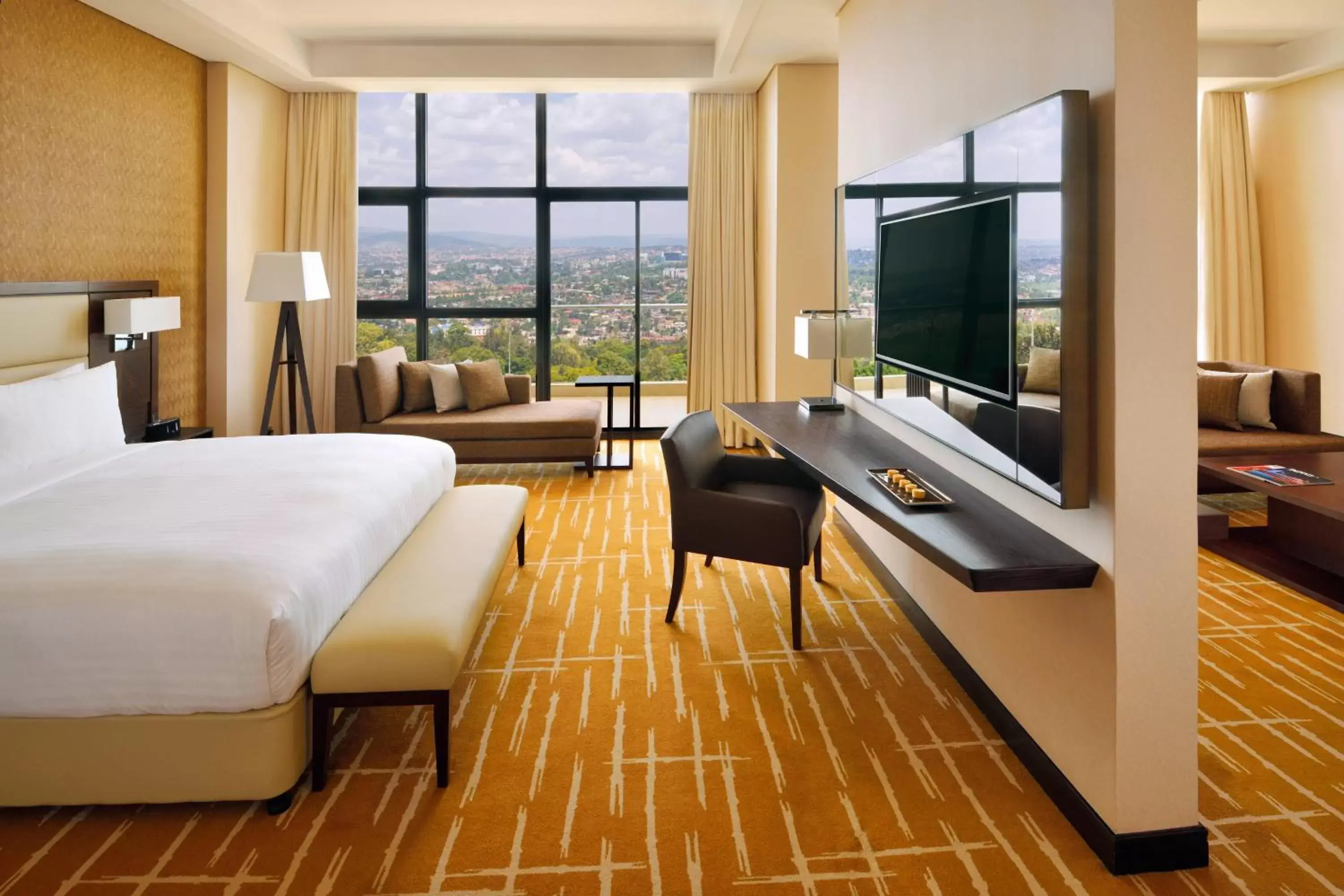 Executive lounge access, Junior Suite, 1 King Bed - single occupancy in Kigali Marriott Hotel Executive lounge access, Junior Suite, 1 King Bed - single occupancy in Kigali Marriott Hotel