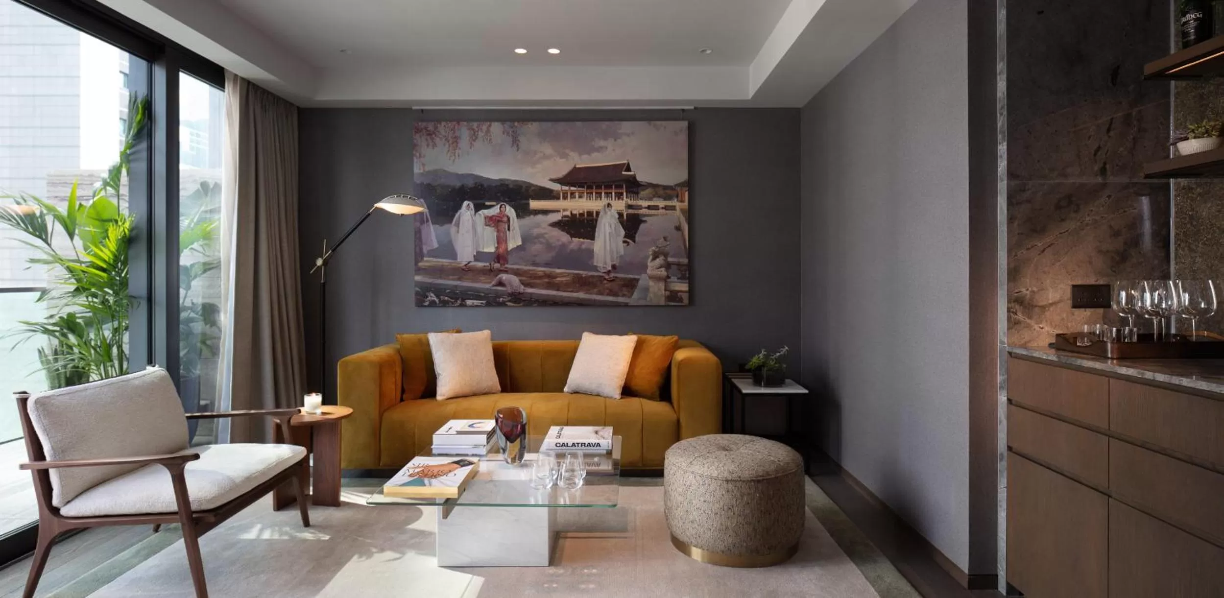 Living room in The Hari Hong Kong