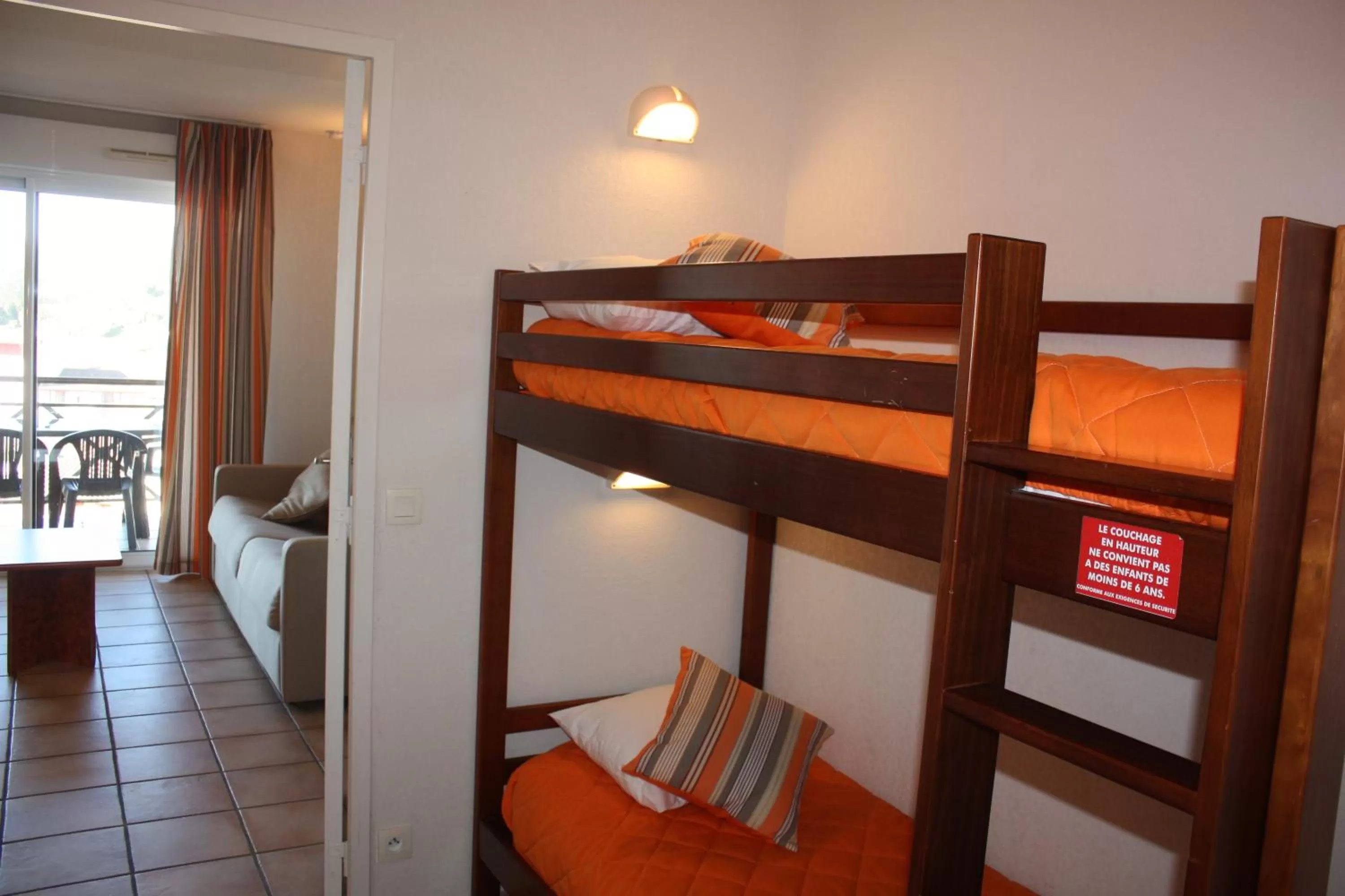 bunk bed, Bed in Résidence Mer & Golf Soko-Eder