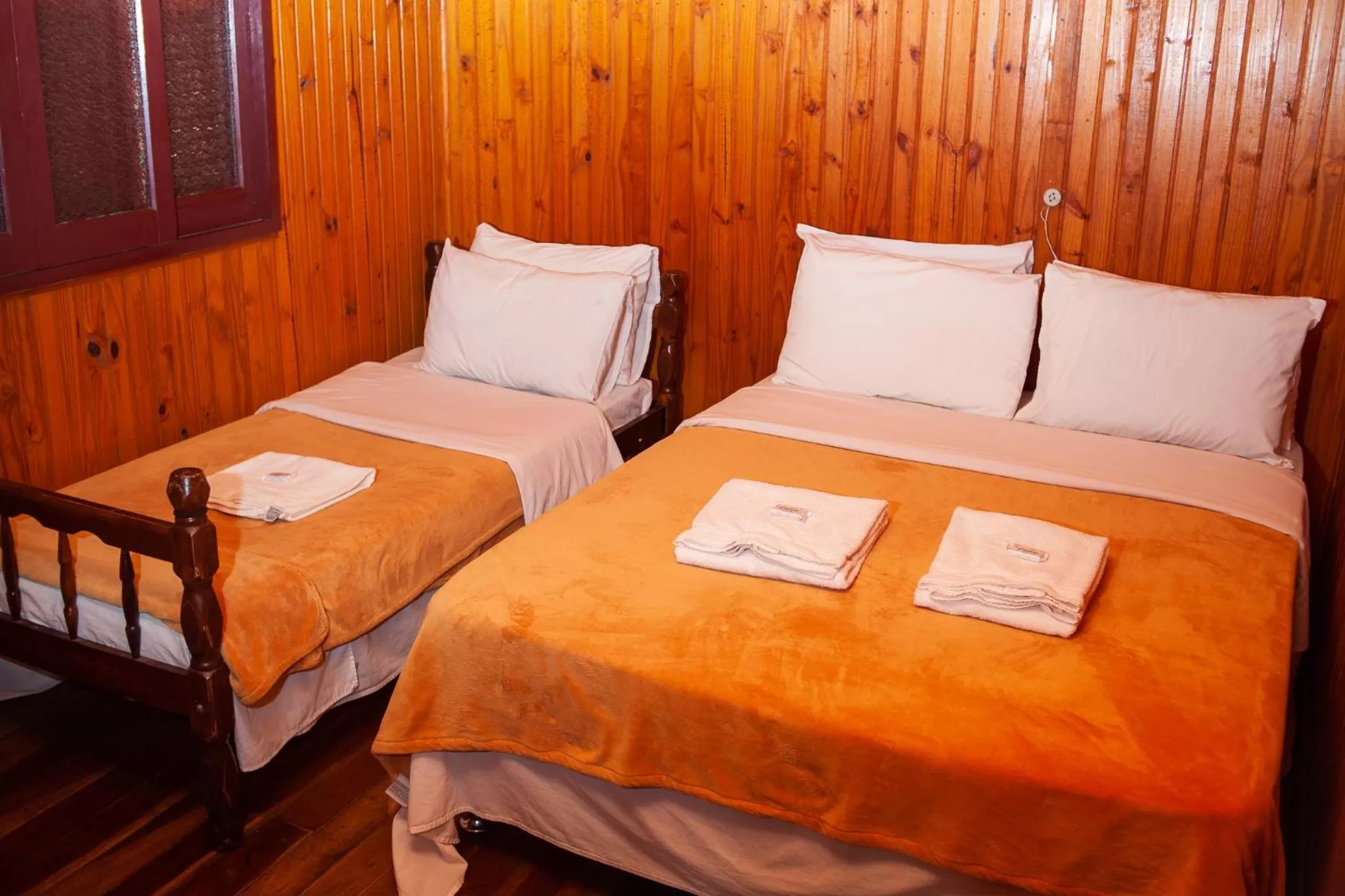 Bed in Pousada Barth