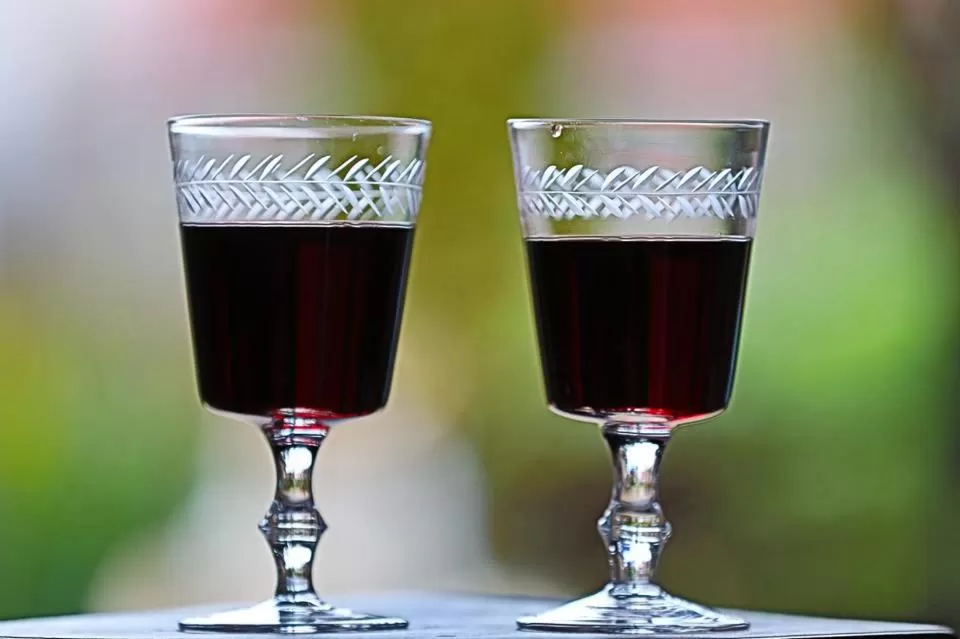 Drinks in Ben's Bed and Breakfast