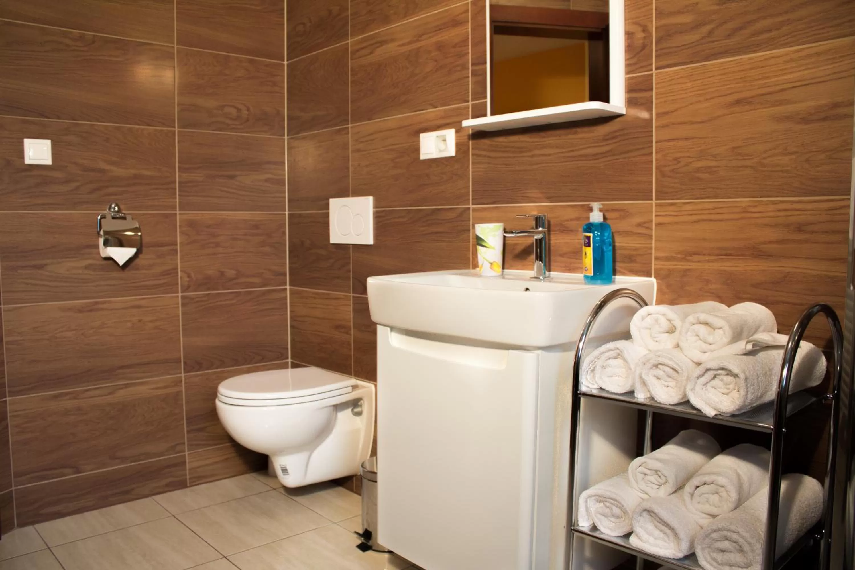 Toilet, Bathroom in Apartmány Renomal