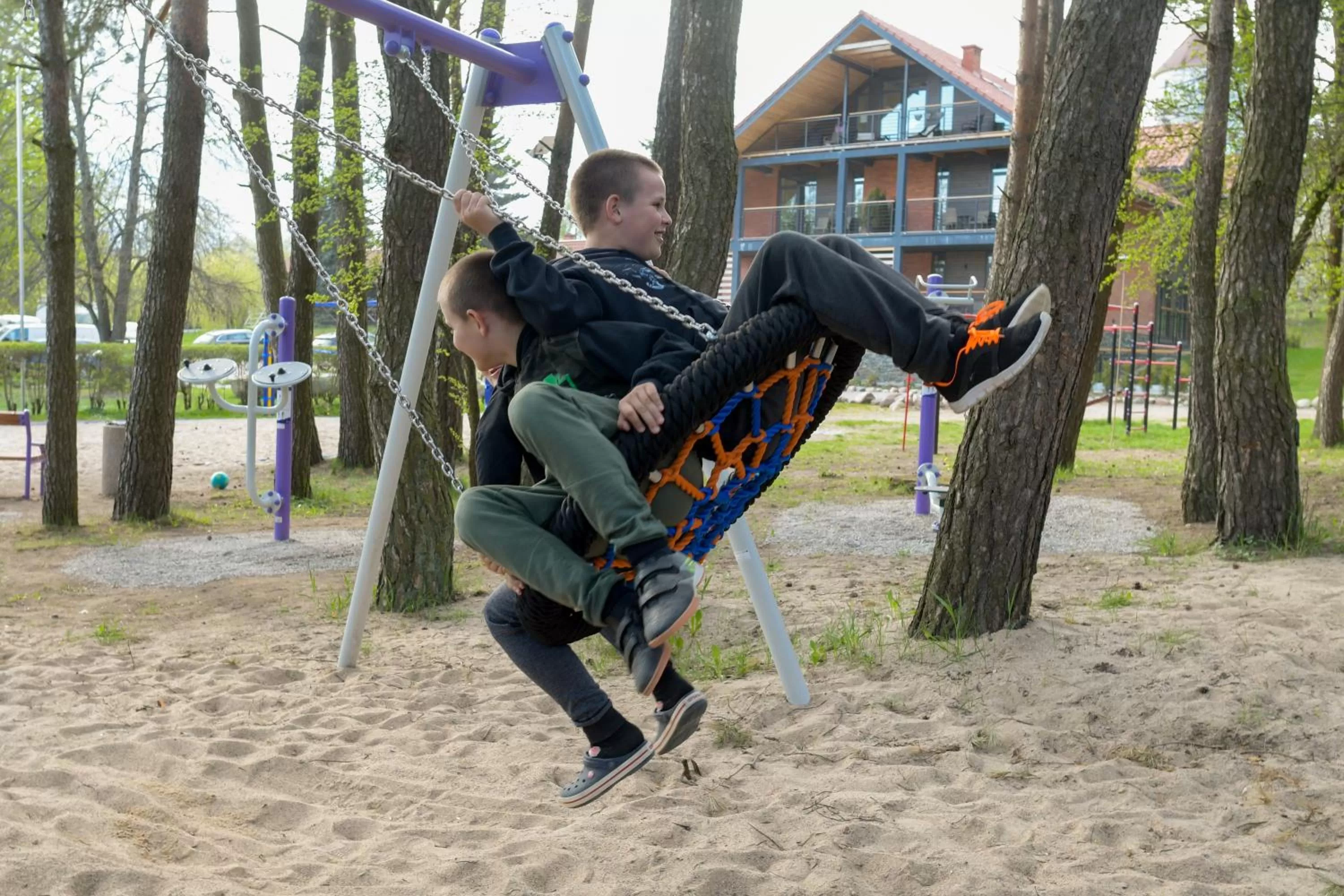 Children play ground in Róża Wiatrów