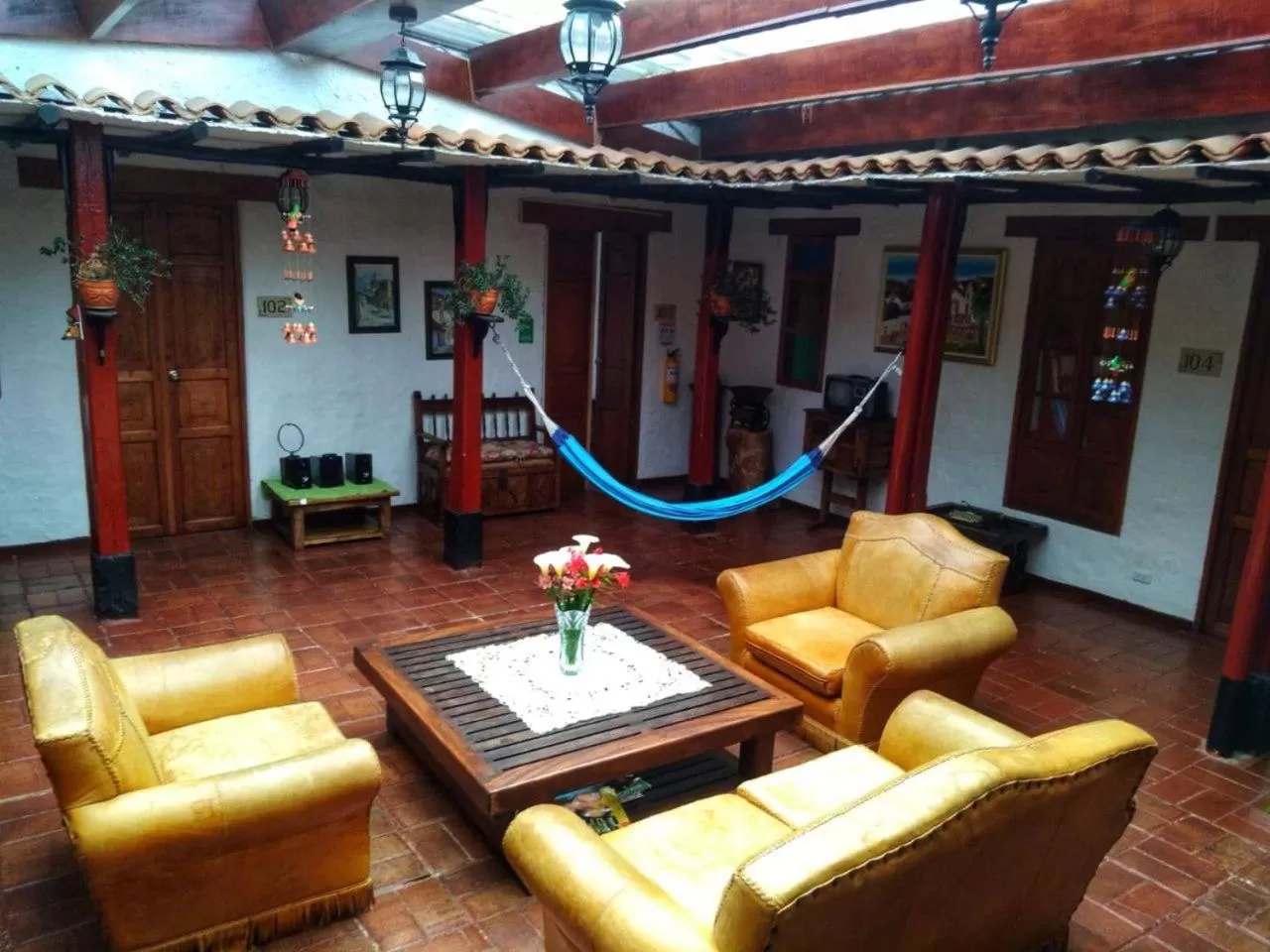 Living room, Seating Area in Hotel Campestre Franchesca