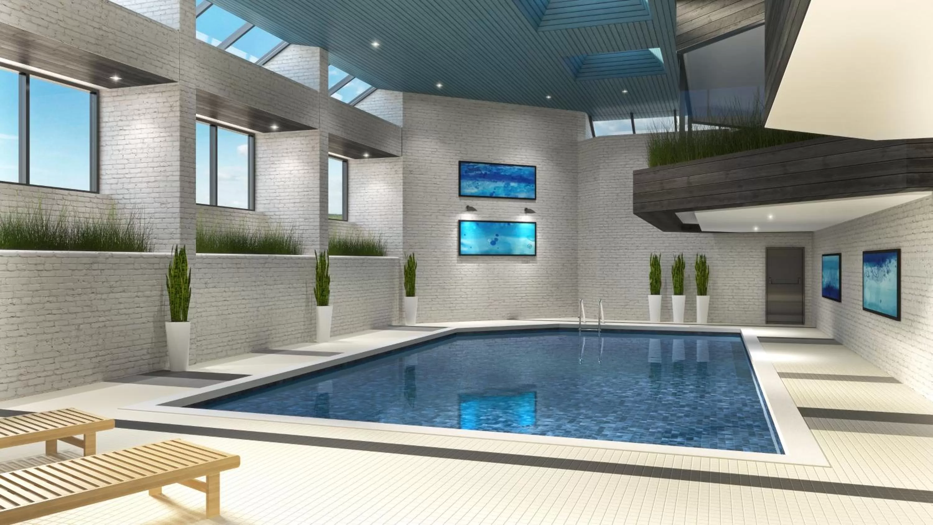 Swimming pool in Holiday Inn Ottawa East by IHG