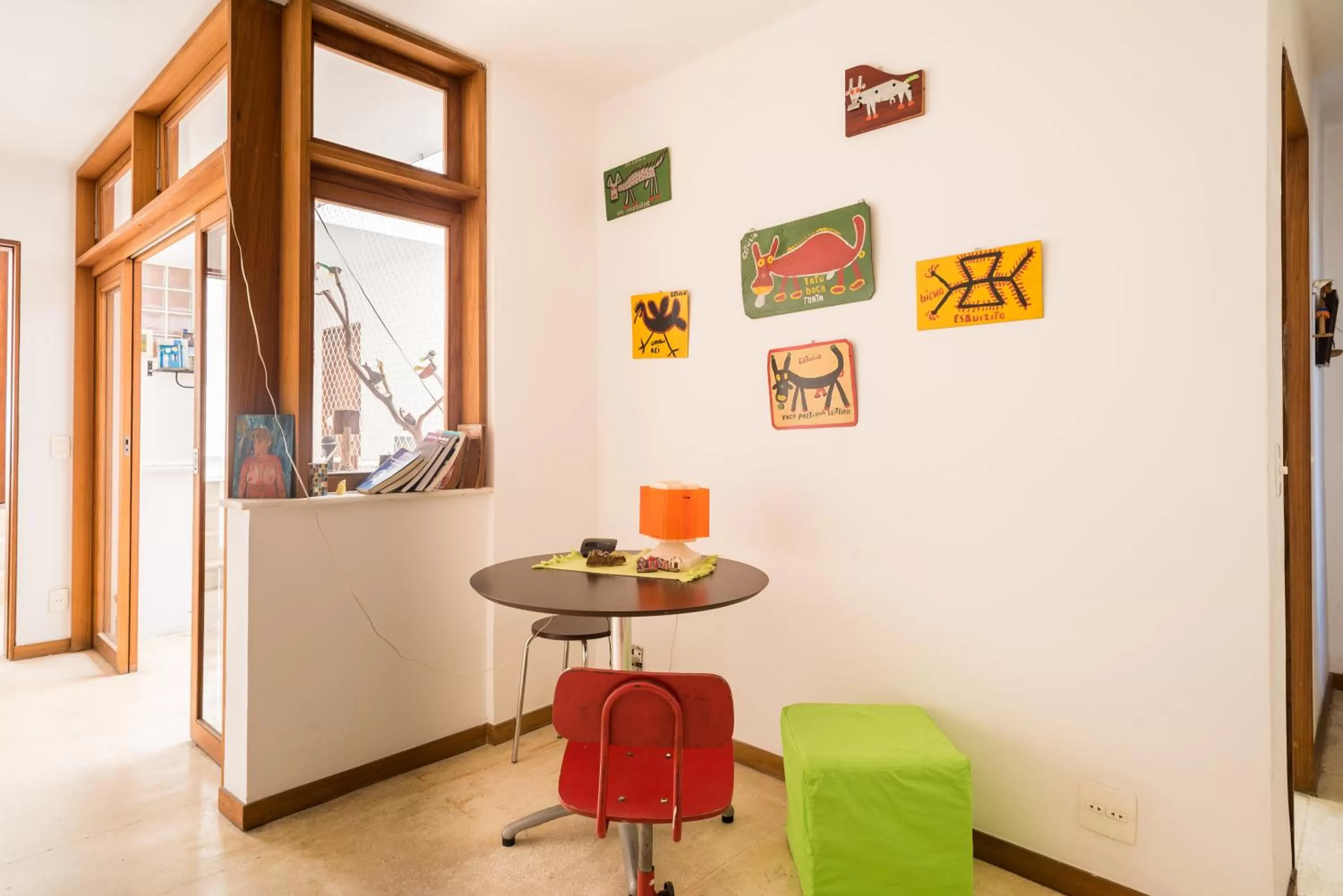Seating area, Dining Area in Casa da Gente