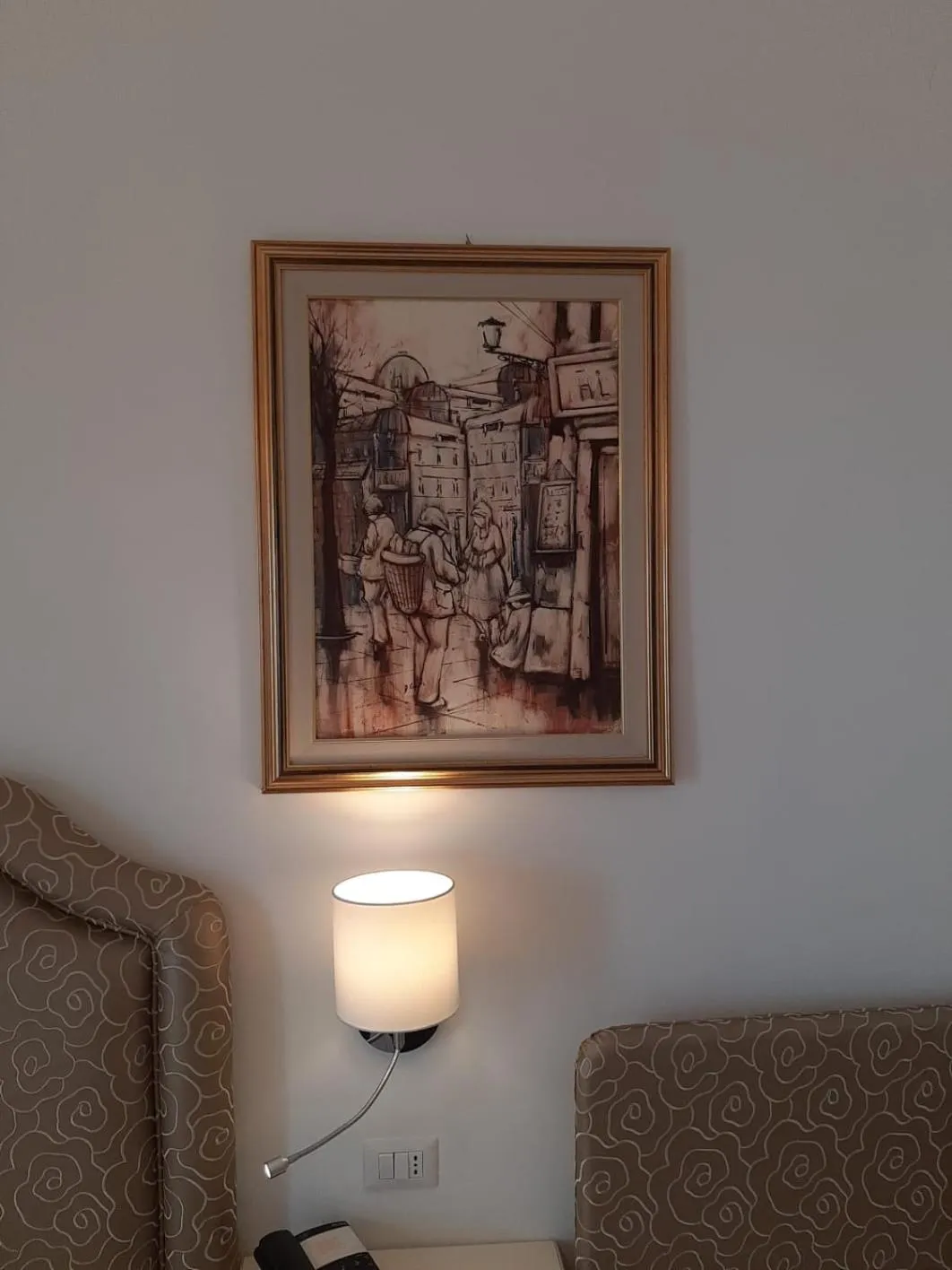 Bedroom in Hotel La Perla