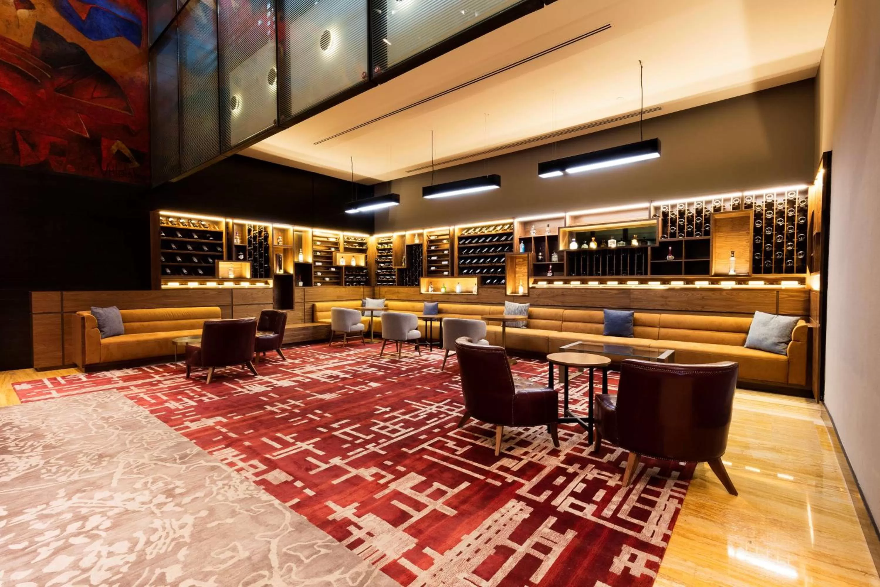 Lobby or reception in Hilton Mexico City Reforma