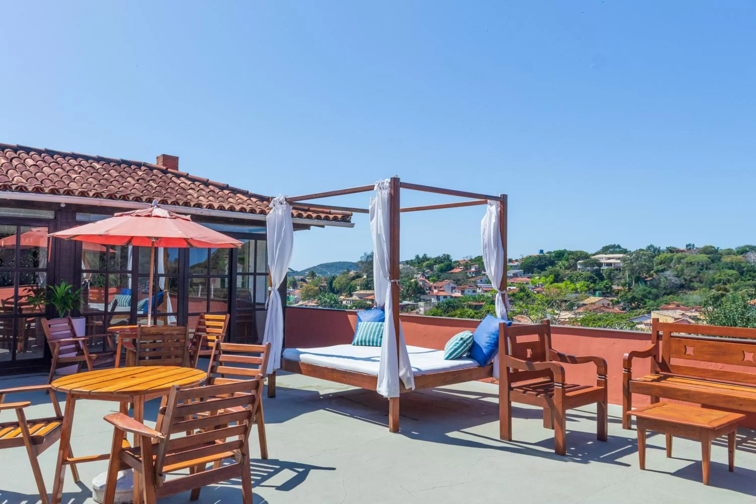 Patio in Pousada dos Coqueiros Búzios