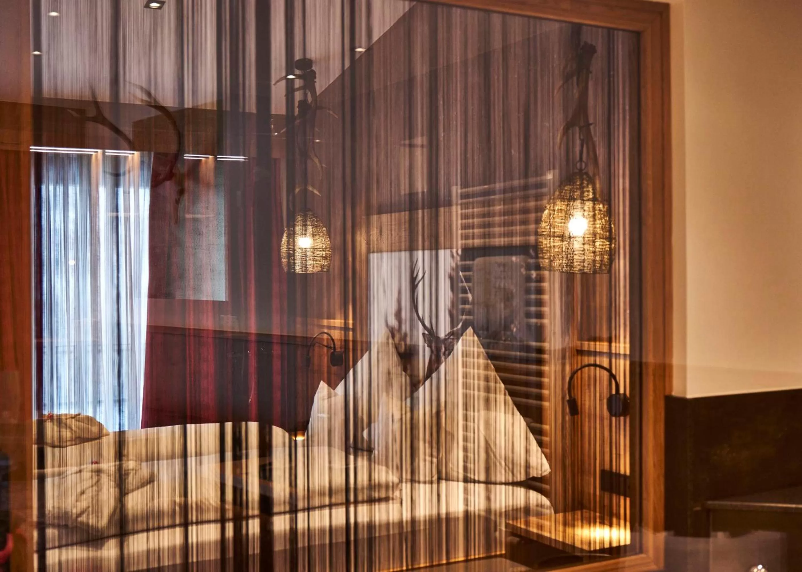 Seating area, Bed in Wander- und Aktivhotel Adam Bräu