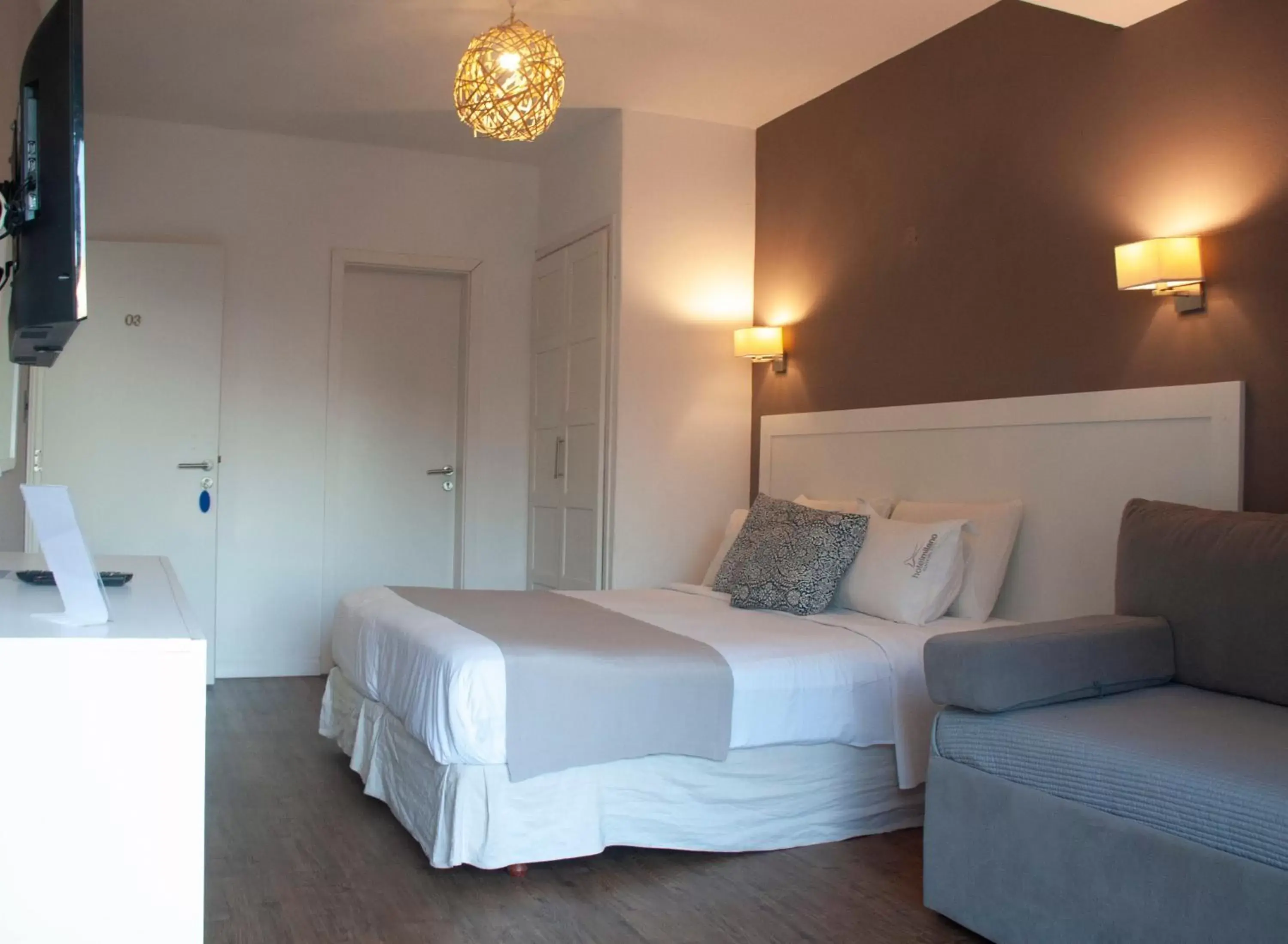 Quadruple Room with Terrace in Hotel Milano Quadruple Room with Terrace in Hotel Milano