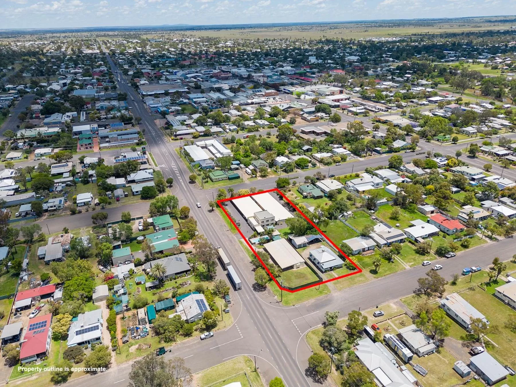 Bird's eye view in Roma Motel