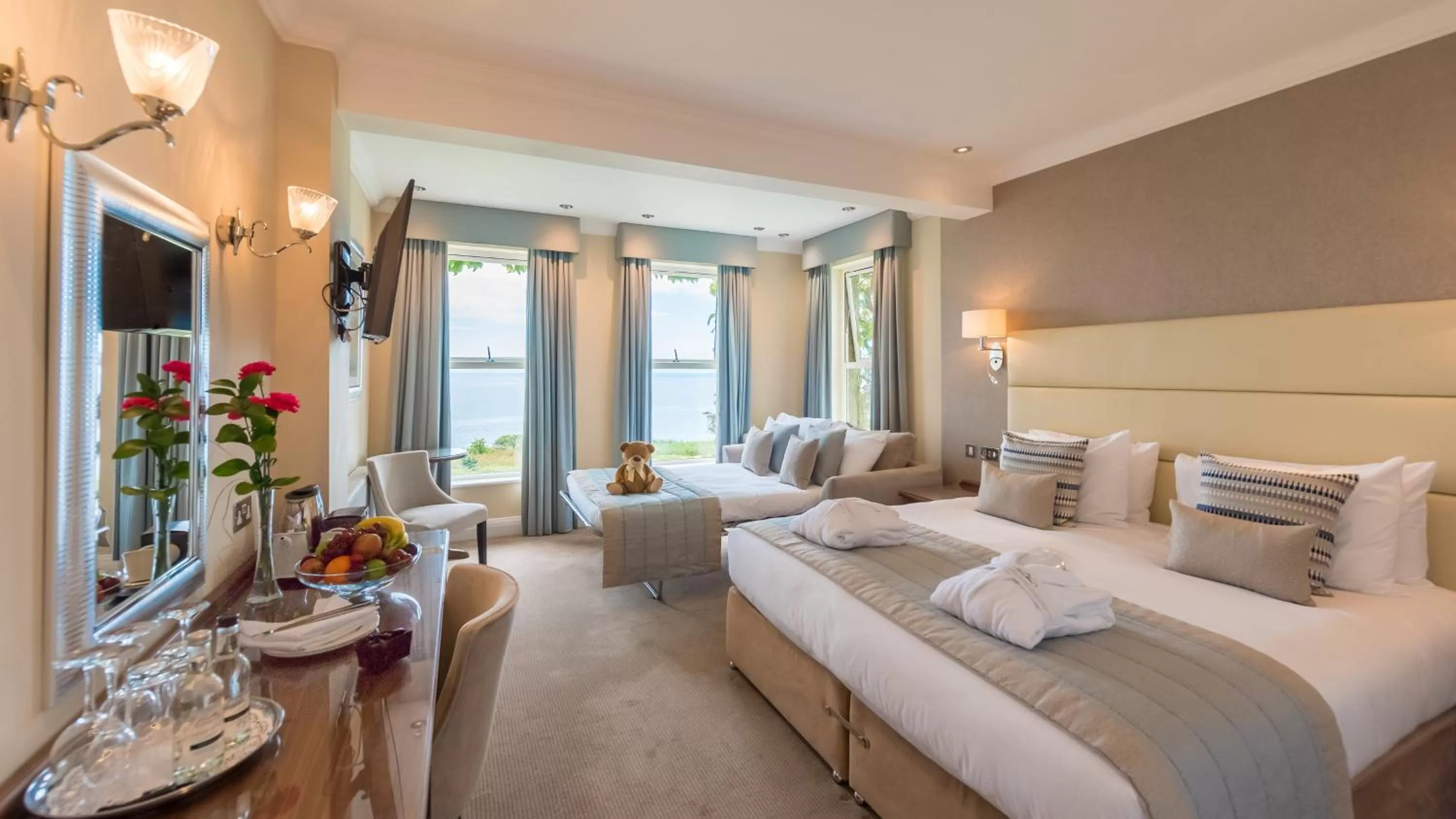 Photo of the whole room, Bed in The Carlyon Bay Hotel and Spa
